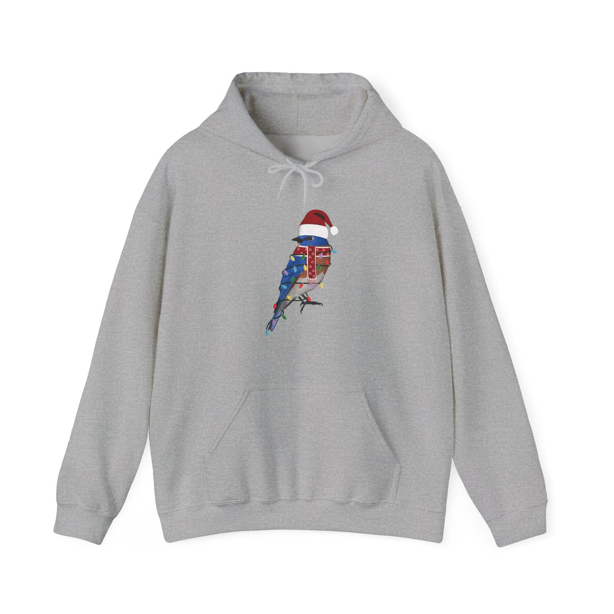 Bluebird Hoodie – bird and christmas style