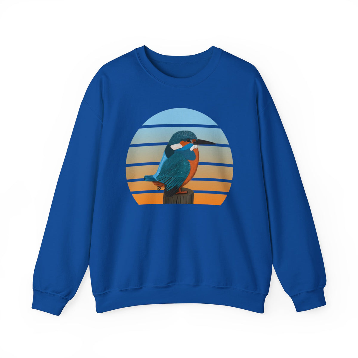 Kingfisher Sweatshirt – Crew neck and DTG style