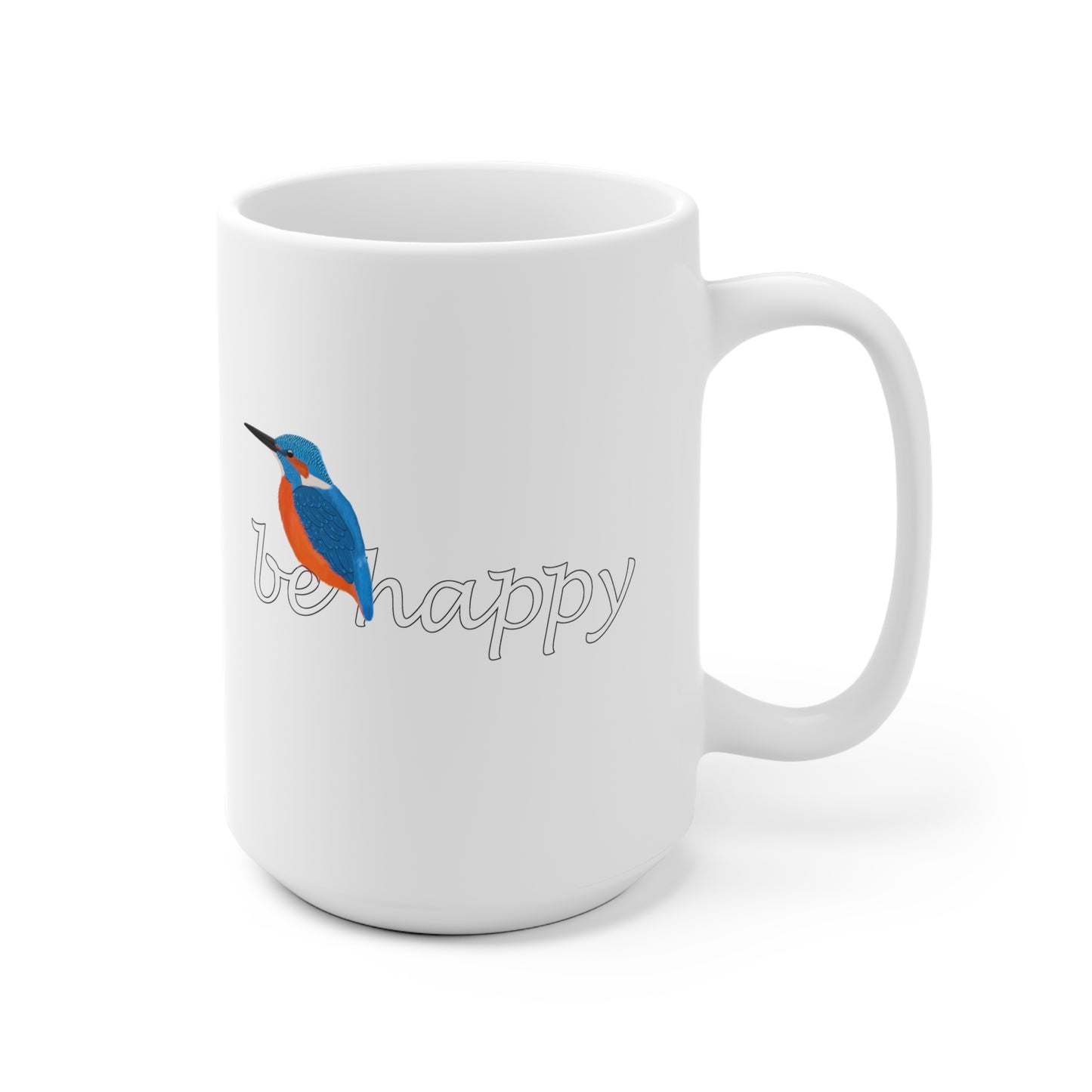 Eisvogel Tasse mit 11 oz Hintergrund