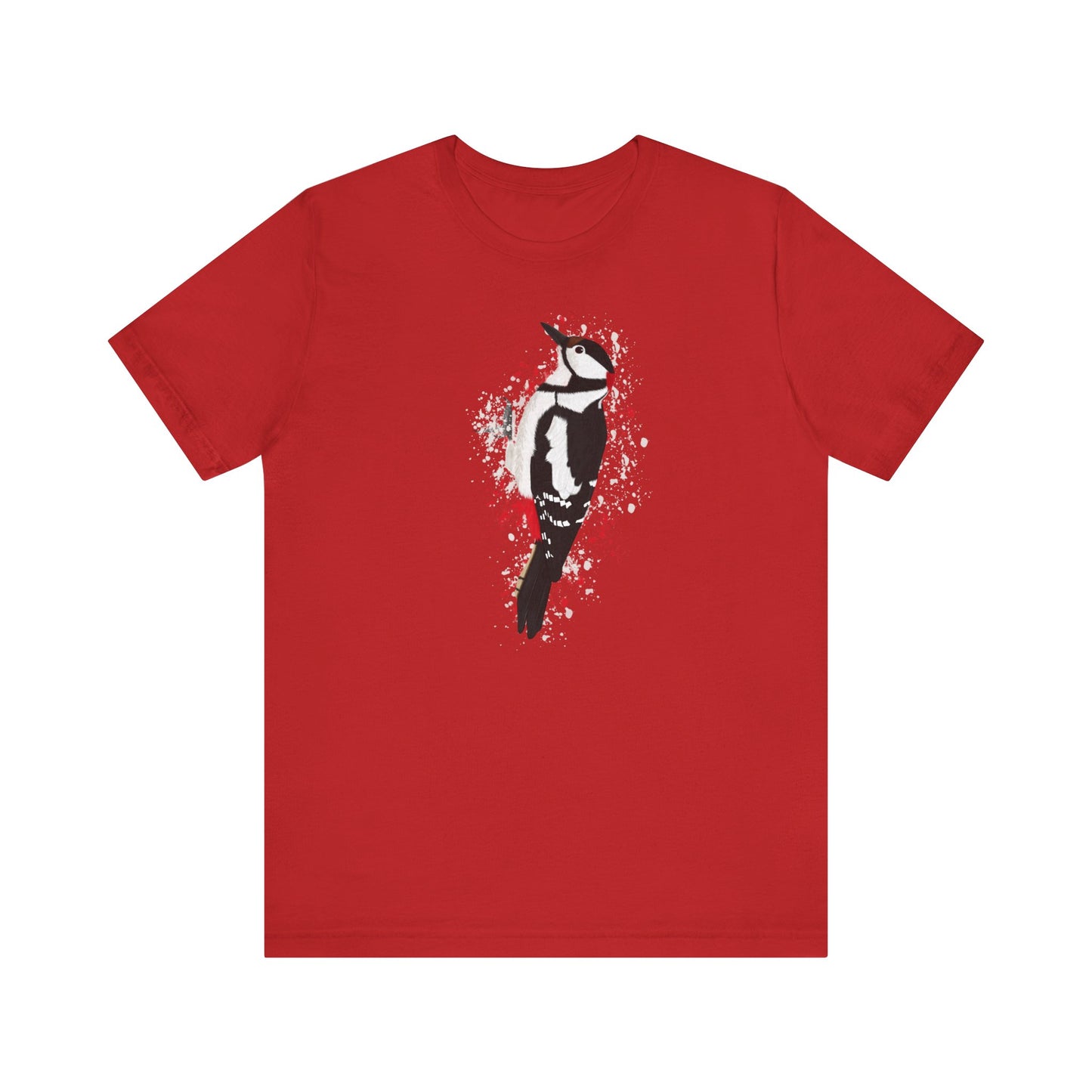 Buntspecht Vogel T-Shirt für Vogelfreunde