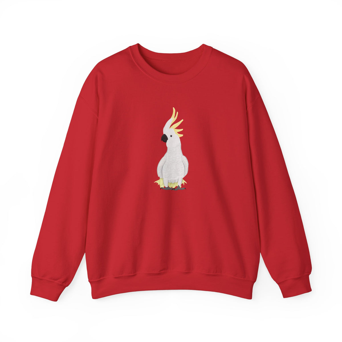 Cockatoo Bird Watcher Biologist Crewneck Sweatshirt – Crew neck,
