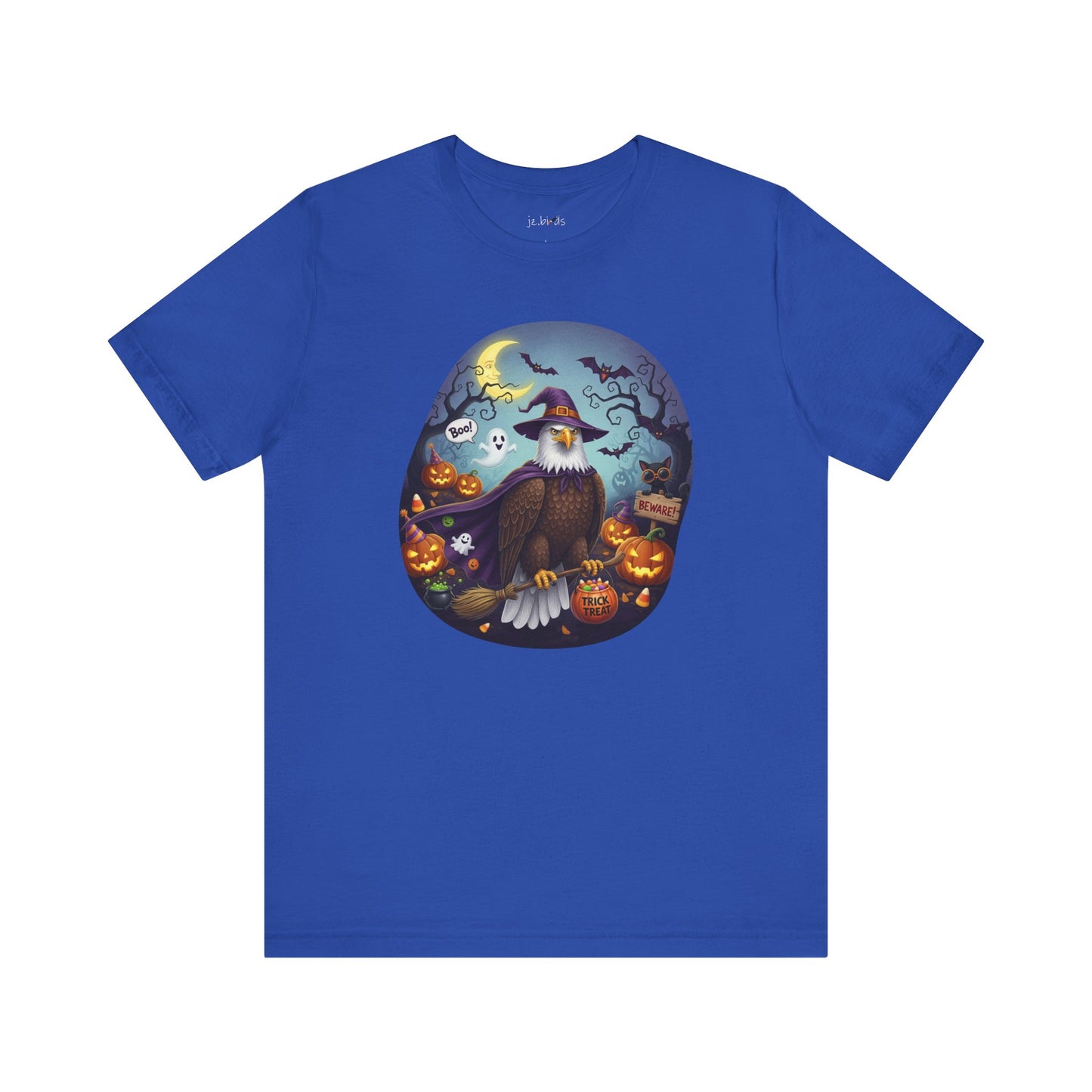 Bald Eagle Halloween Bird T-Shirt - Spooky Halloween Costume for Bird Lovers