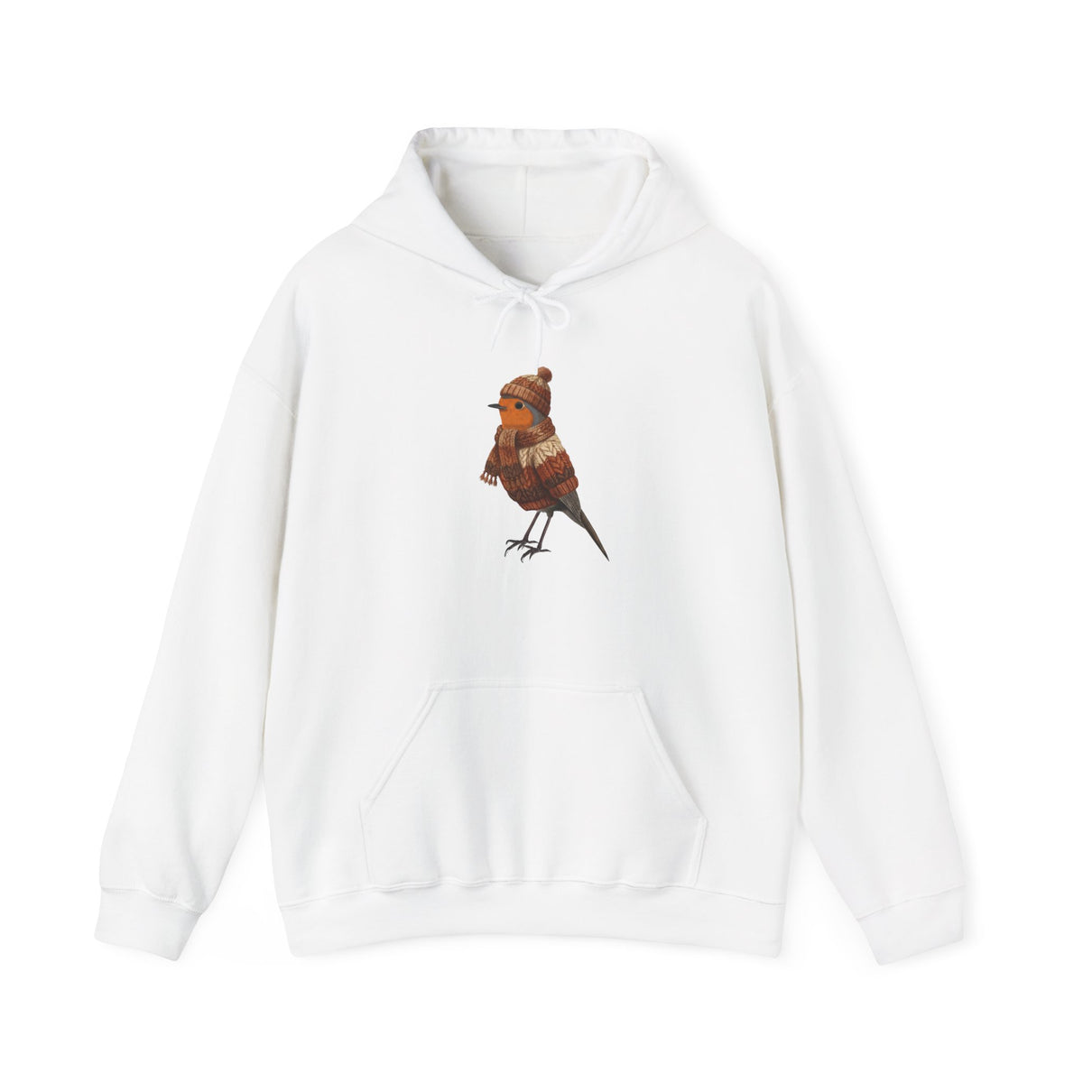 Rotkehlchen Kapuzenpullover – artistic apparel und casual outerwear Stil