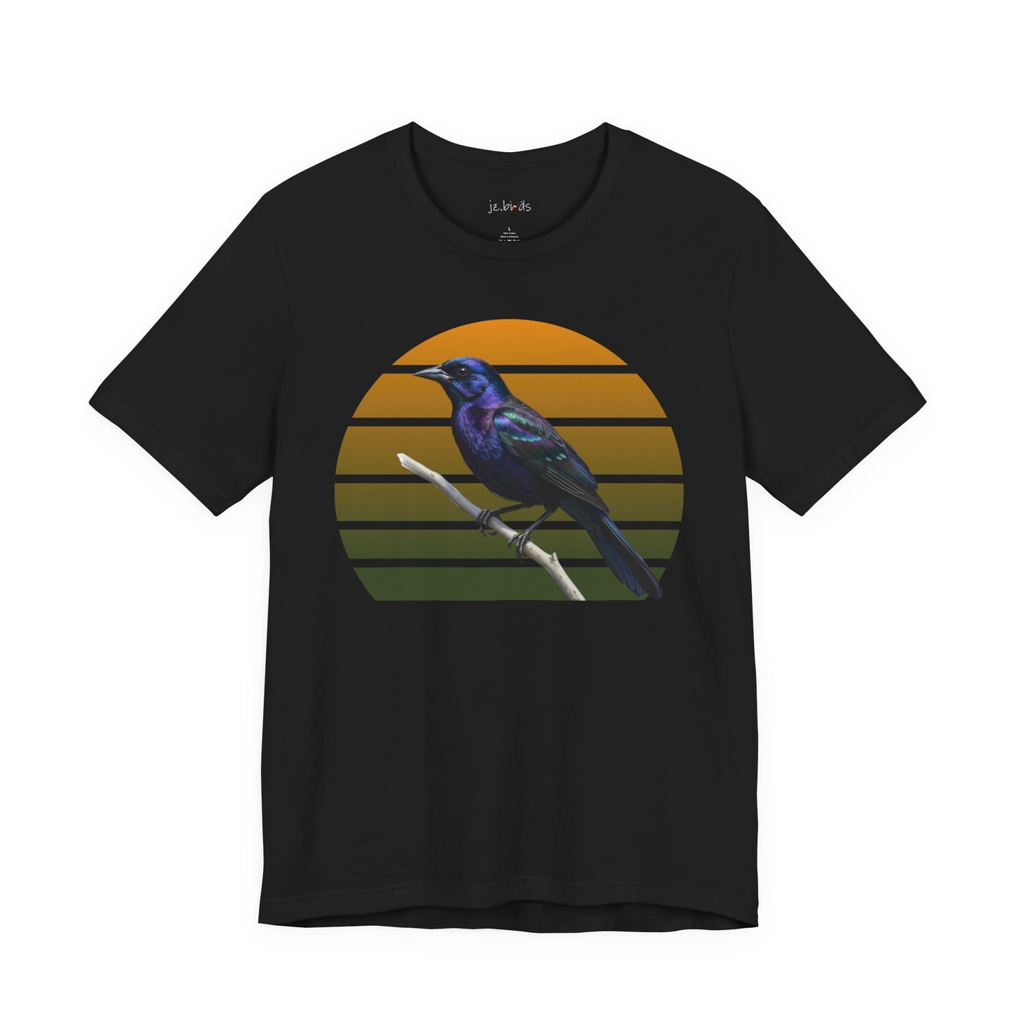 Grackle T-Shirt | Unisex Retail Fit Bird Lover Tee | Wildlife Birder Gift