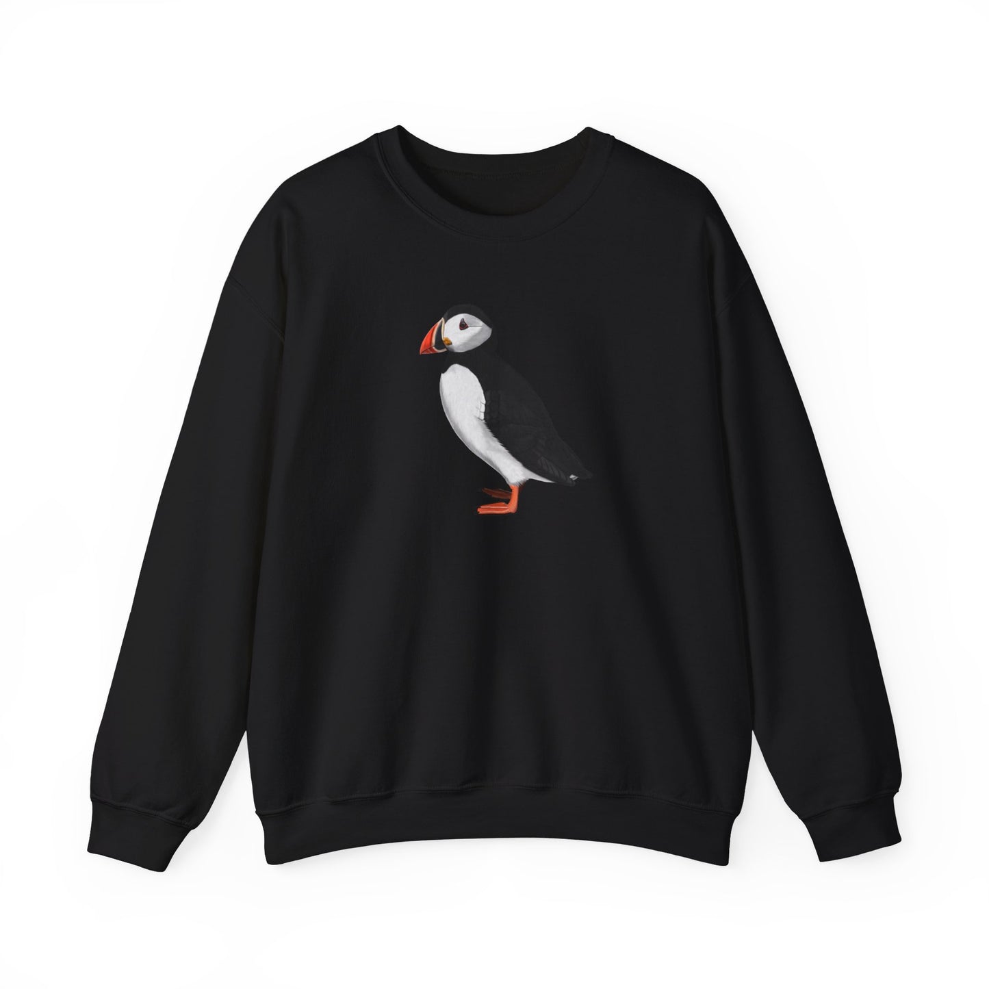 Puffin Bird Watcher Biologist Crewneck Sweatshirt