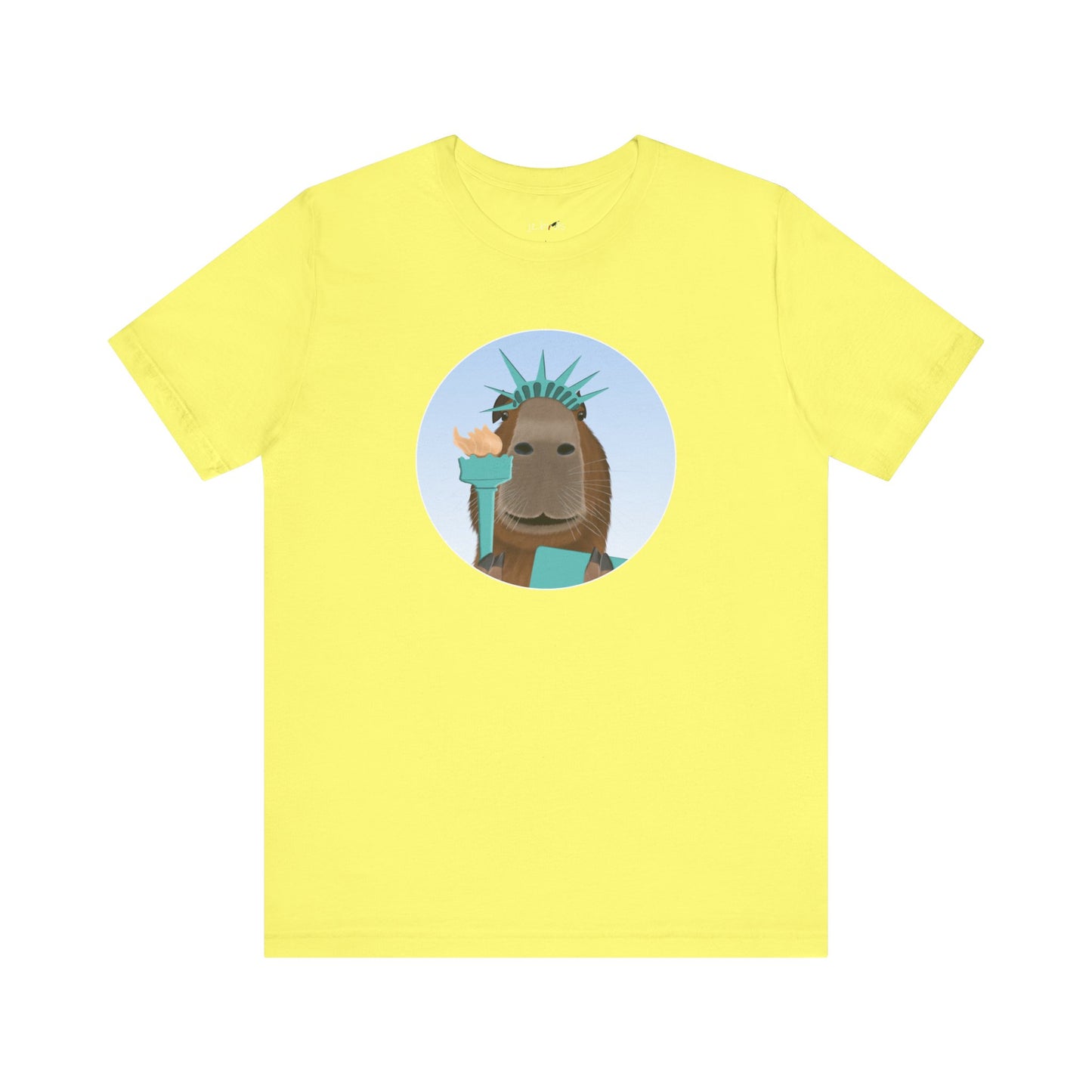 Capybara of Liberty Funny T-Shirt