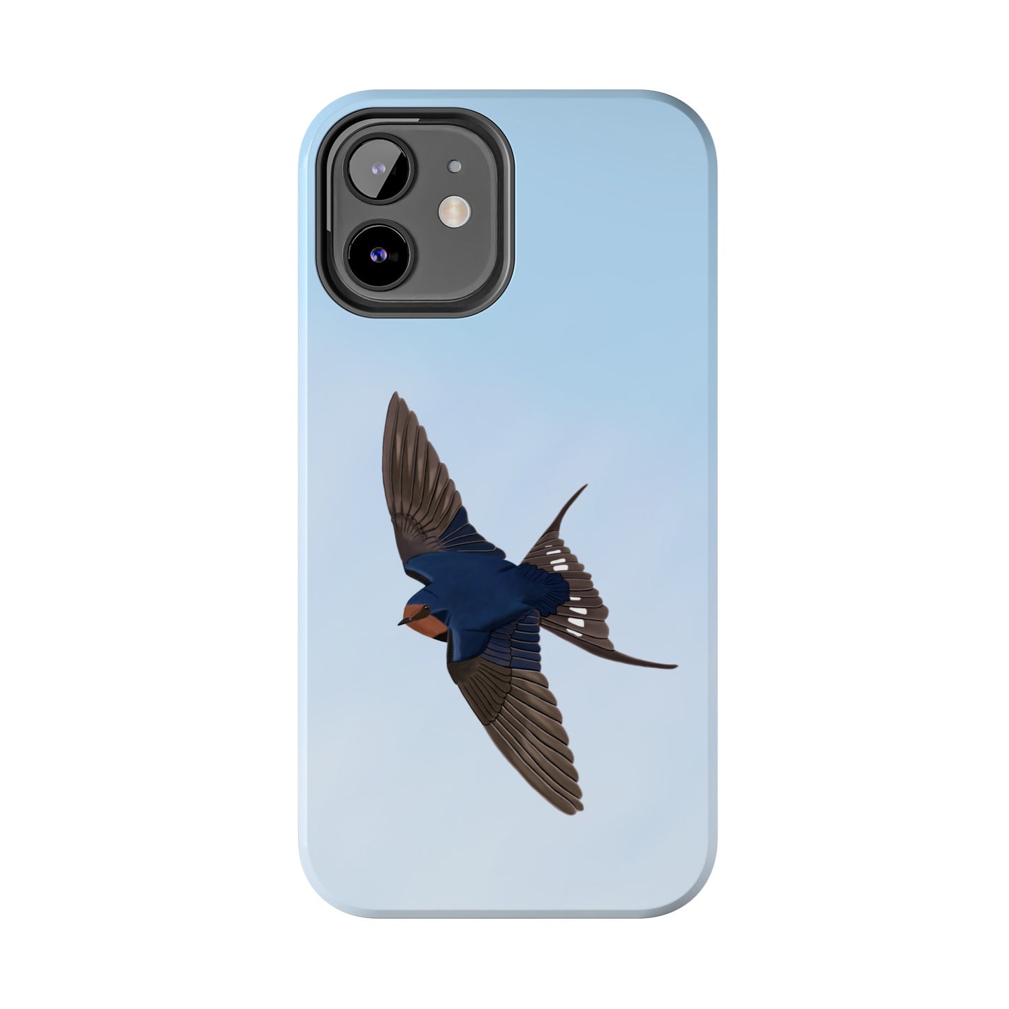Barn Swallow Bird Art Tough Phone Case