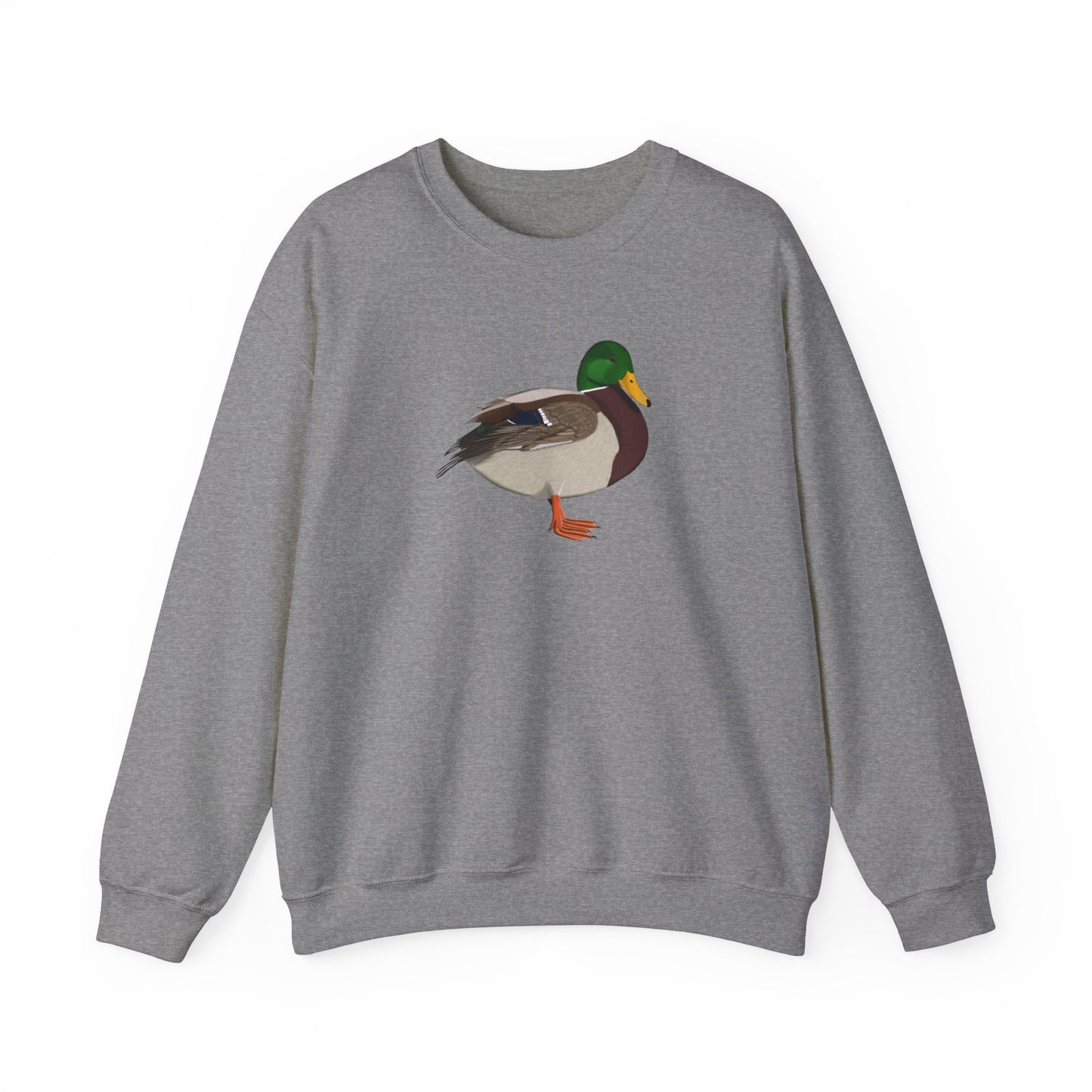 Mallard Bird Watcher Biologist Crewneck Sweatshirt