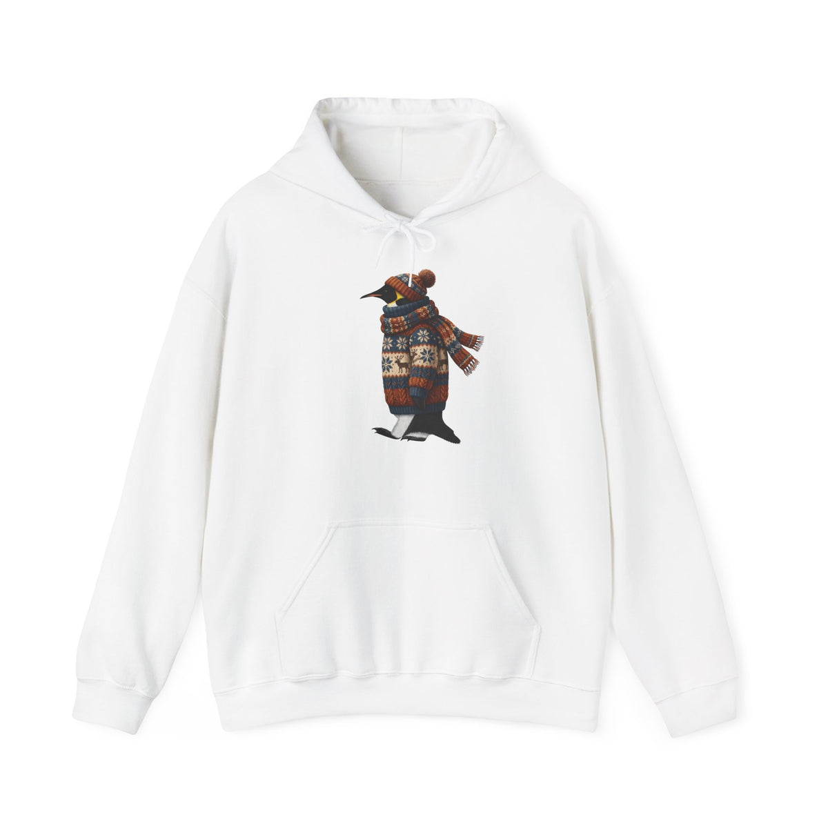 Pinguin Kapuzenpullover – artistic apparel und casual outerwear Stil