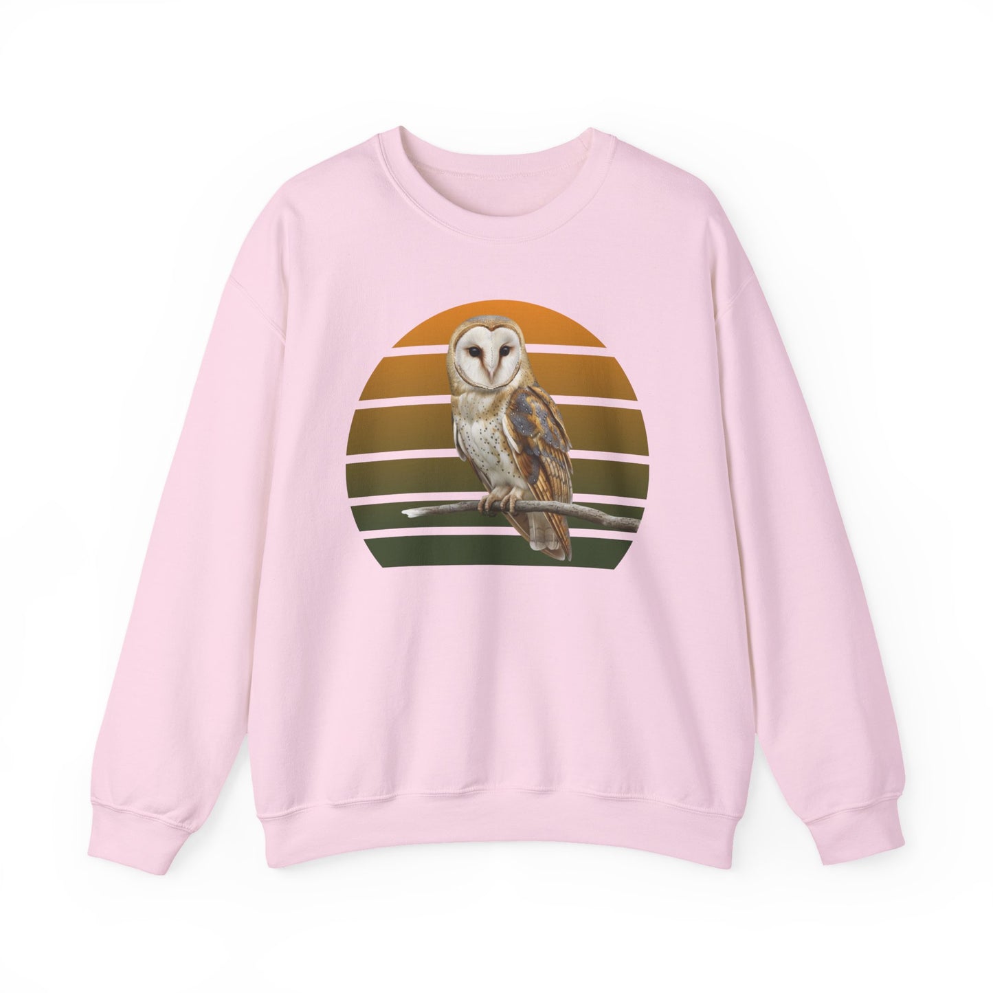 Barn Owl Sweatshirt | Bird Watcher Crewneck | Unisex Songbird Gift for Bird Lovers