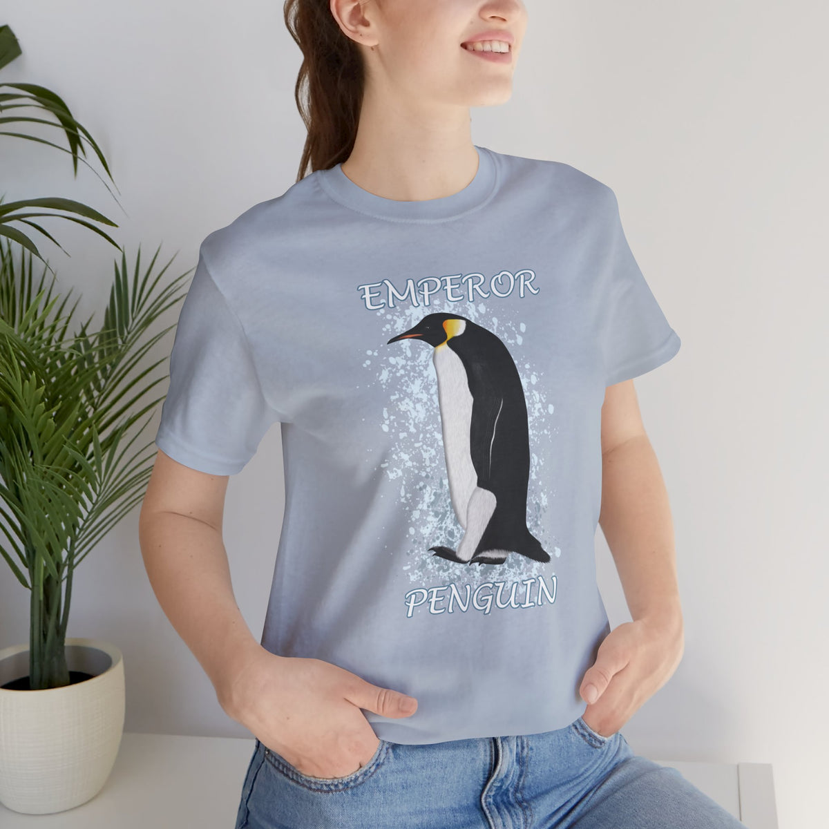 皇帝ペンギンのバードウォッチングとバードウォッチングのTシャツ