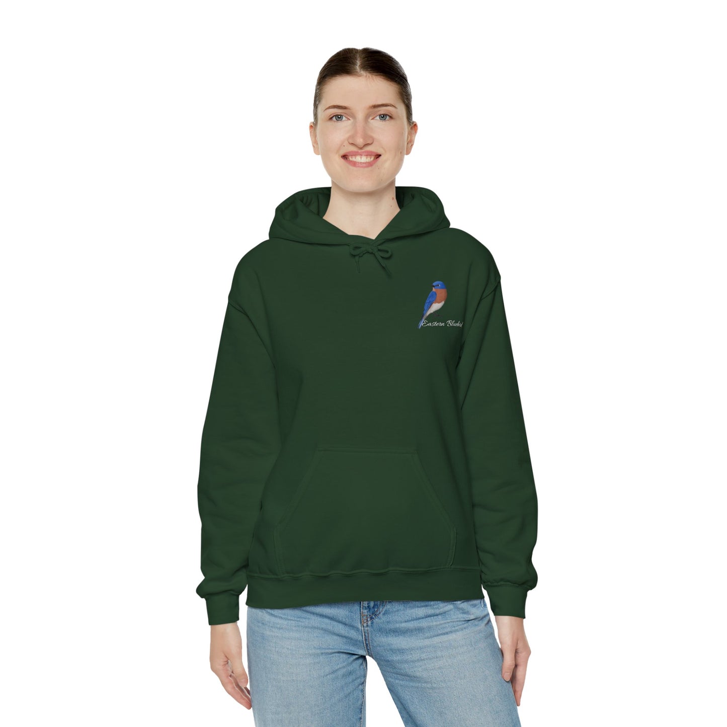 Eastern Bluebird Birding Birdwatching Bird Hoodie