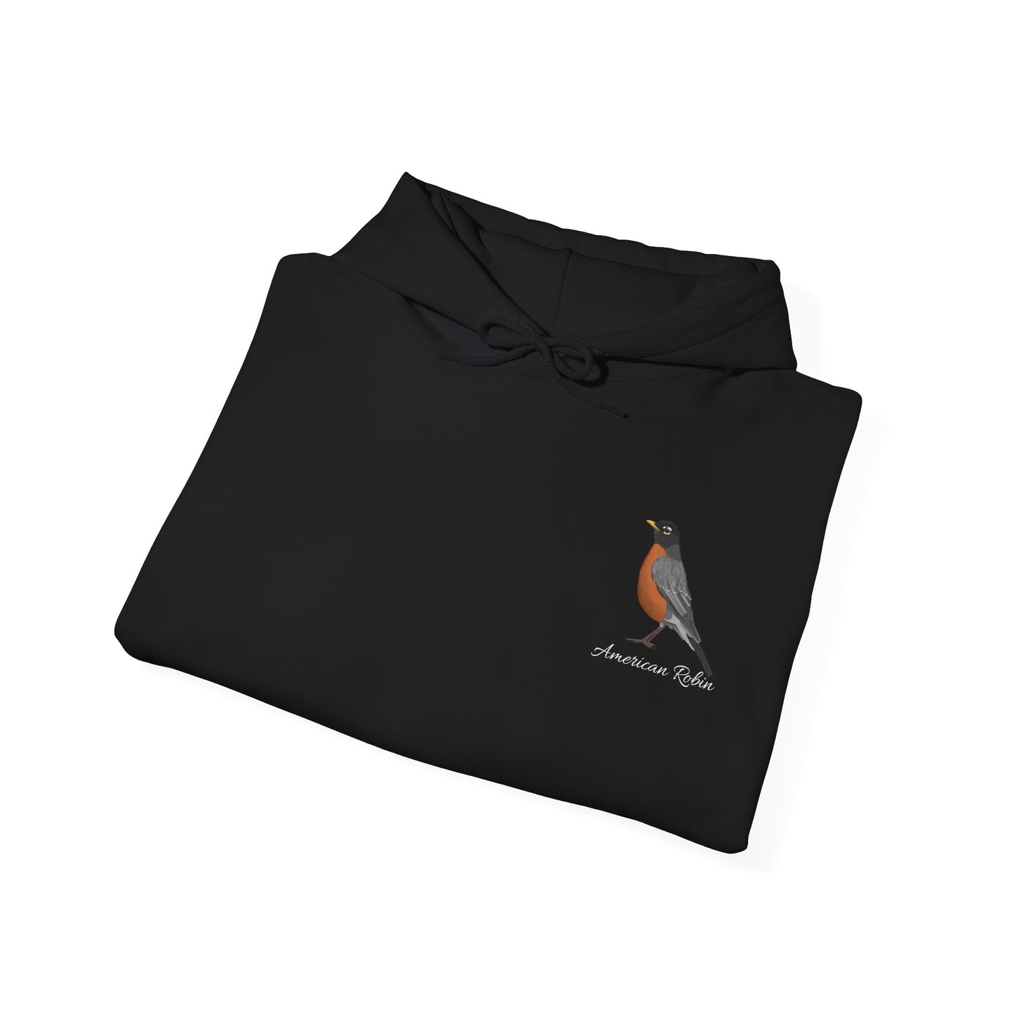 American Robin Birding Birdwatching Bird Hoodie