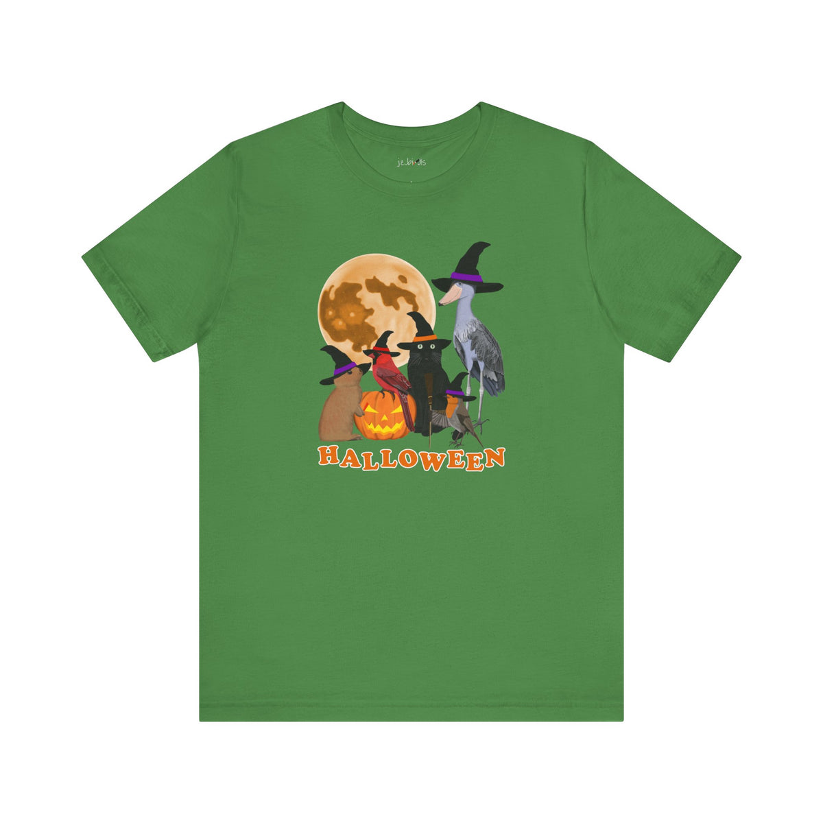 Cardinal, Shoebill and Robin T-Shirt on bird background