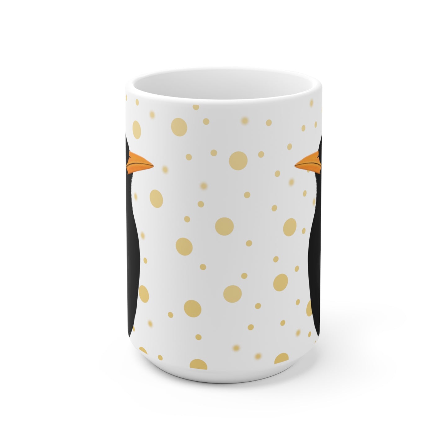 Amsel mit Goldenen Punkten Vogel Tasse