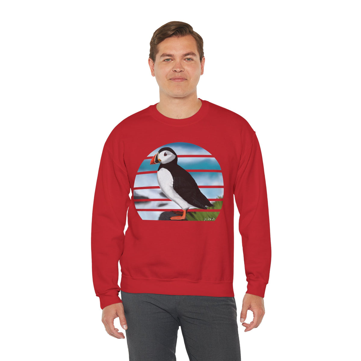 Puffin Birdlover Ornithologist Bird Sweatshirt