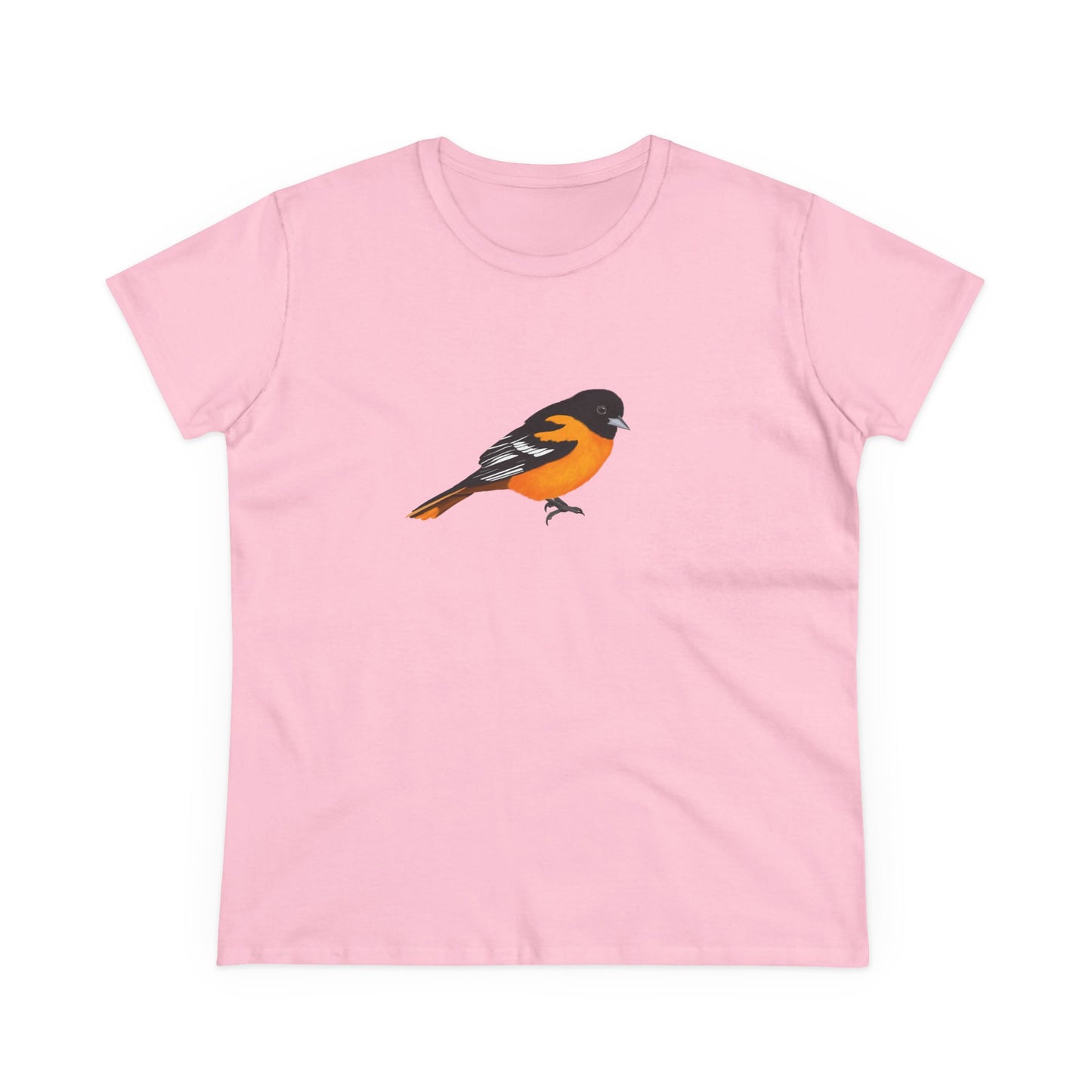 Baltimore Oriole Bird Design for Birdwatchers and Bird Lovers Women's T-Shirt