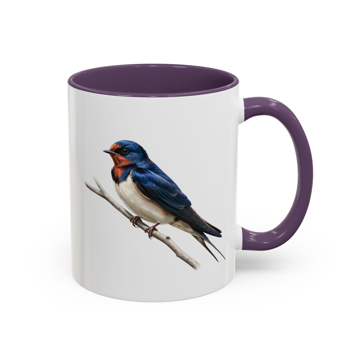 Barn Swallow Mug in Black