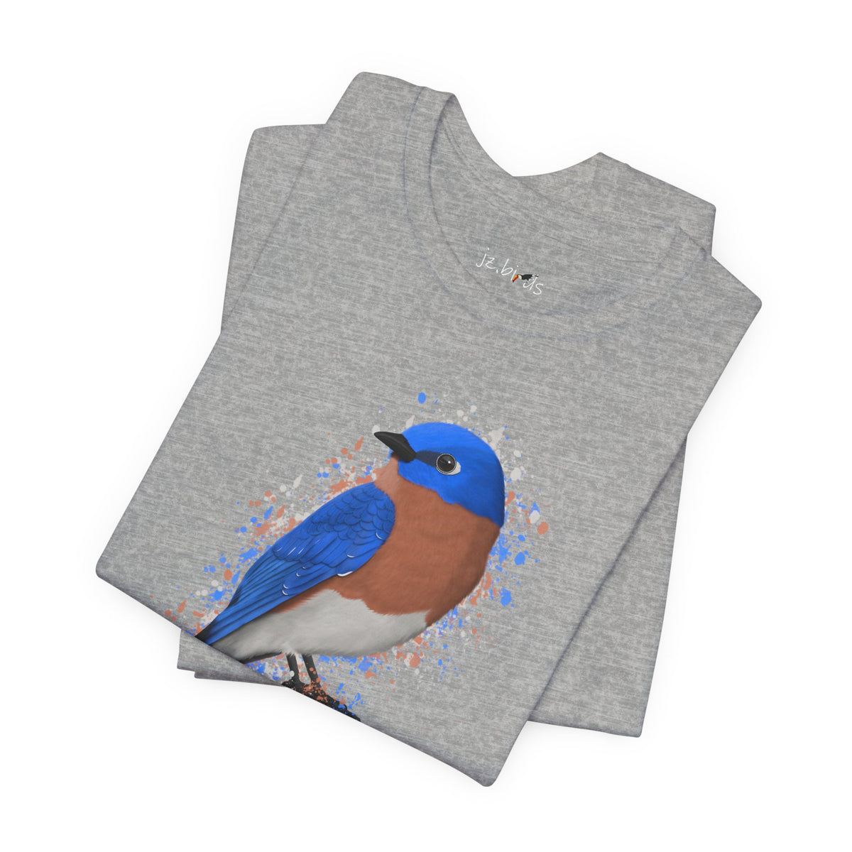ルリツグミの鳥Tシャツ