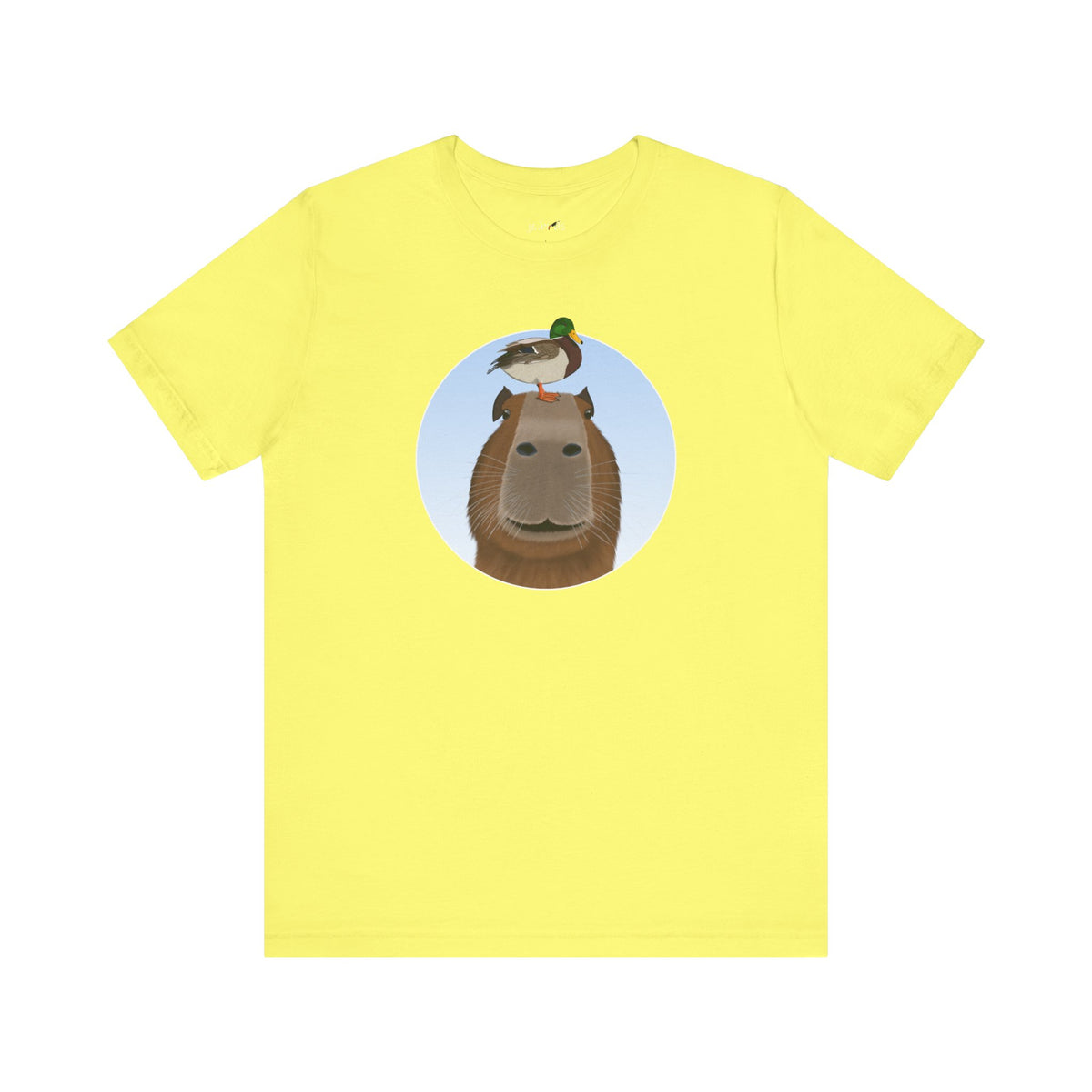 Mallard and Duck Capybara T-Shirt – bird Cotton style