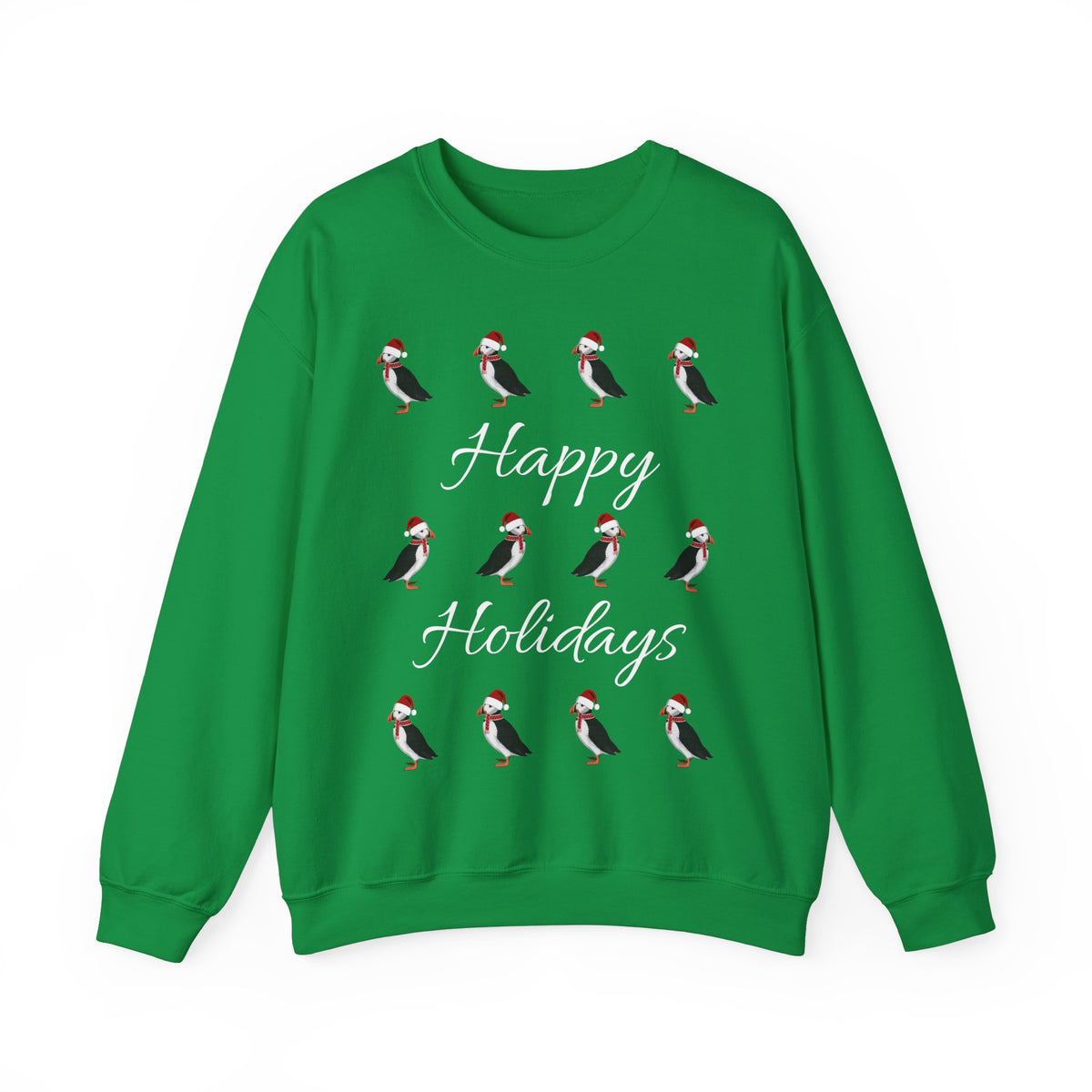 Puffin Sweatshirt – christmas and bird style