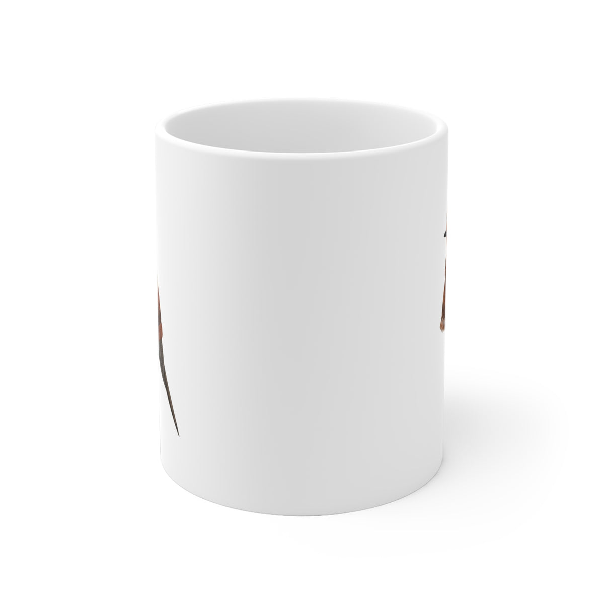 Rotkehlchen Tasse – mit Strickpullover Weihnachtliche Vogelmotiv – Ideal für Kakao & Kaffee