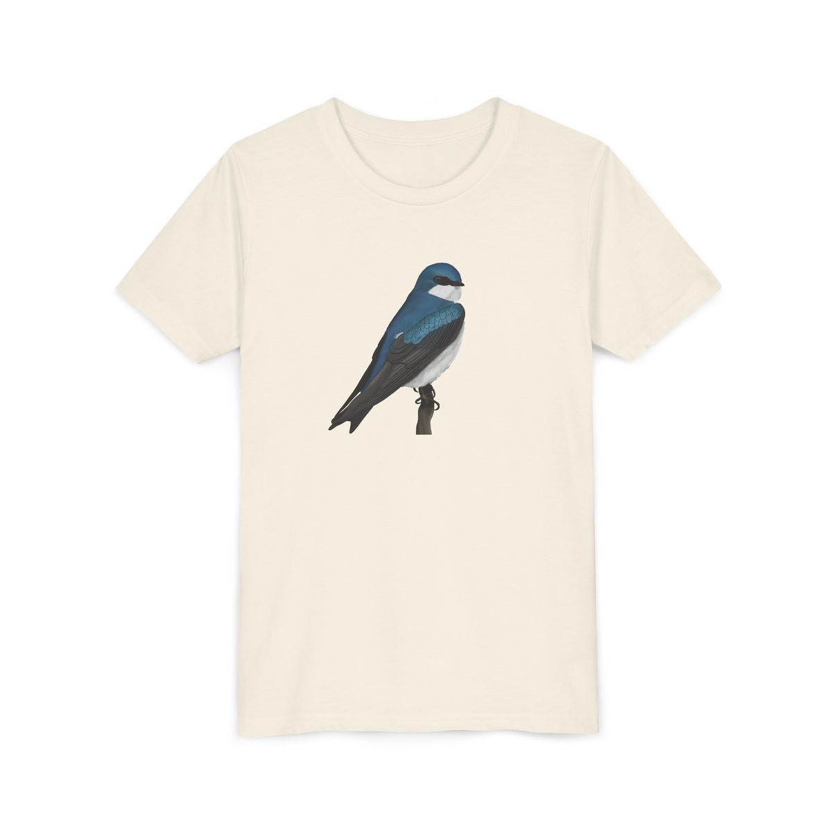 Tree Swallow Kids T-Shirts – Bright Clothing and Colorful Bird Design style