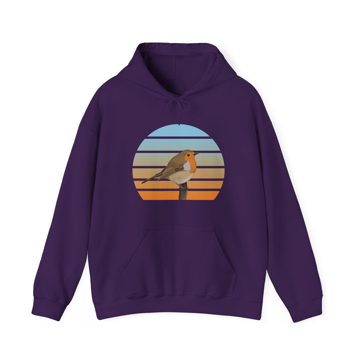 Robin Hoodie on bird background