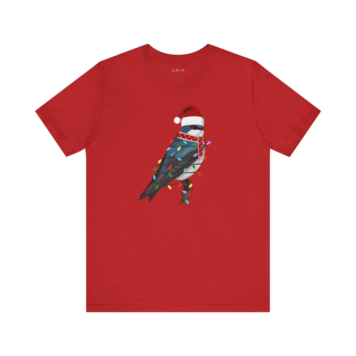 Tree Swallow T-Shirt – bird and christmas style