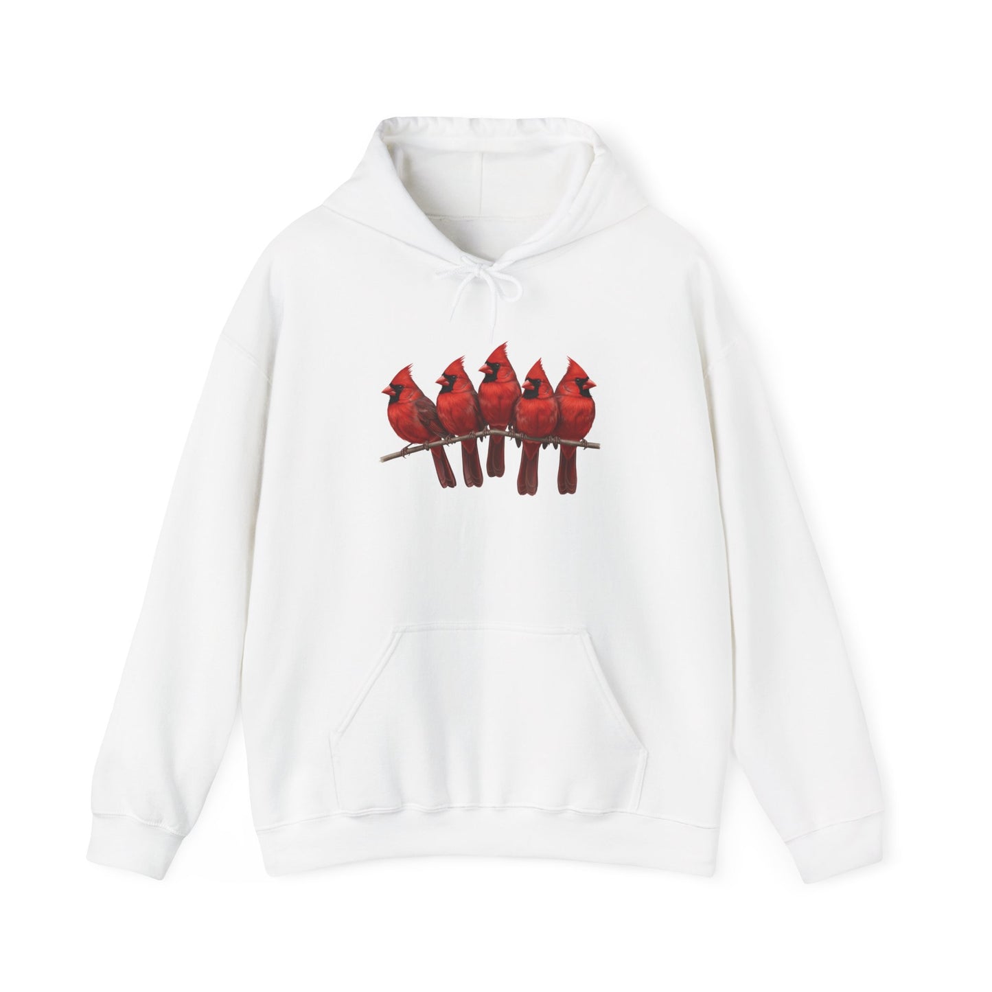 Cardinals Hoodie Bird Lover & Bird Watcher | Unisex Sweater | Gift for Bird Lovers
