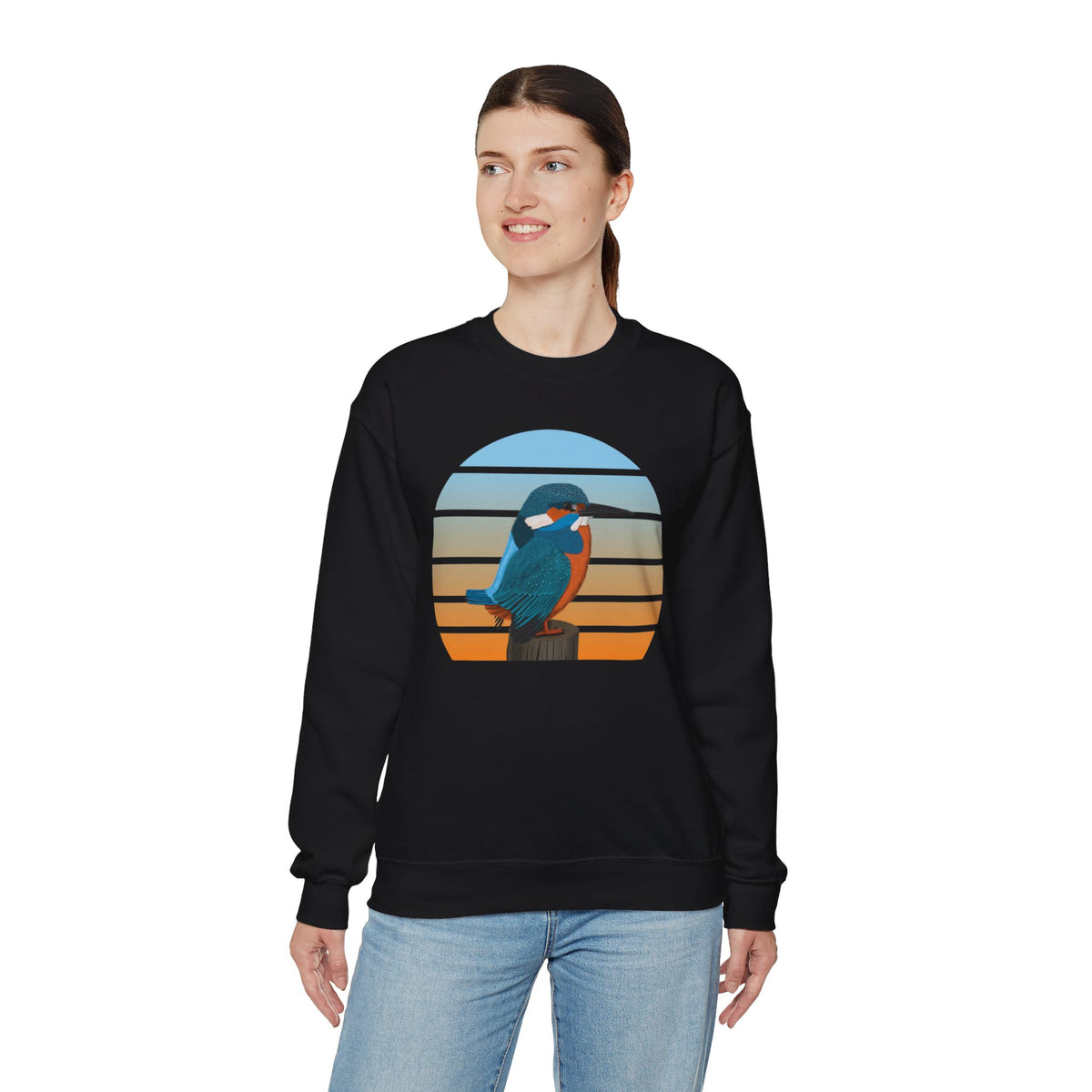 Kingfisher Birdlover Ornithologist Bird Sweatshirt