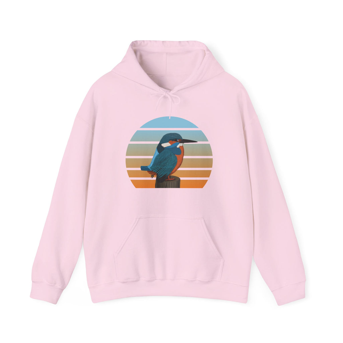 Kingfisher Bird Hoodie –