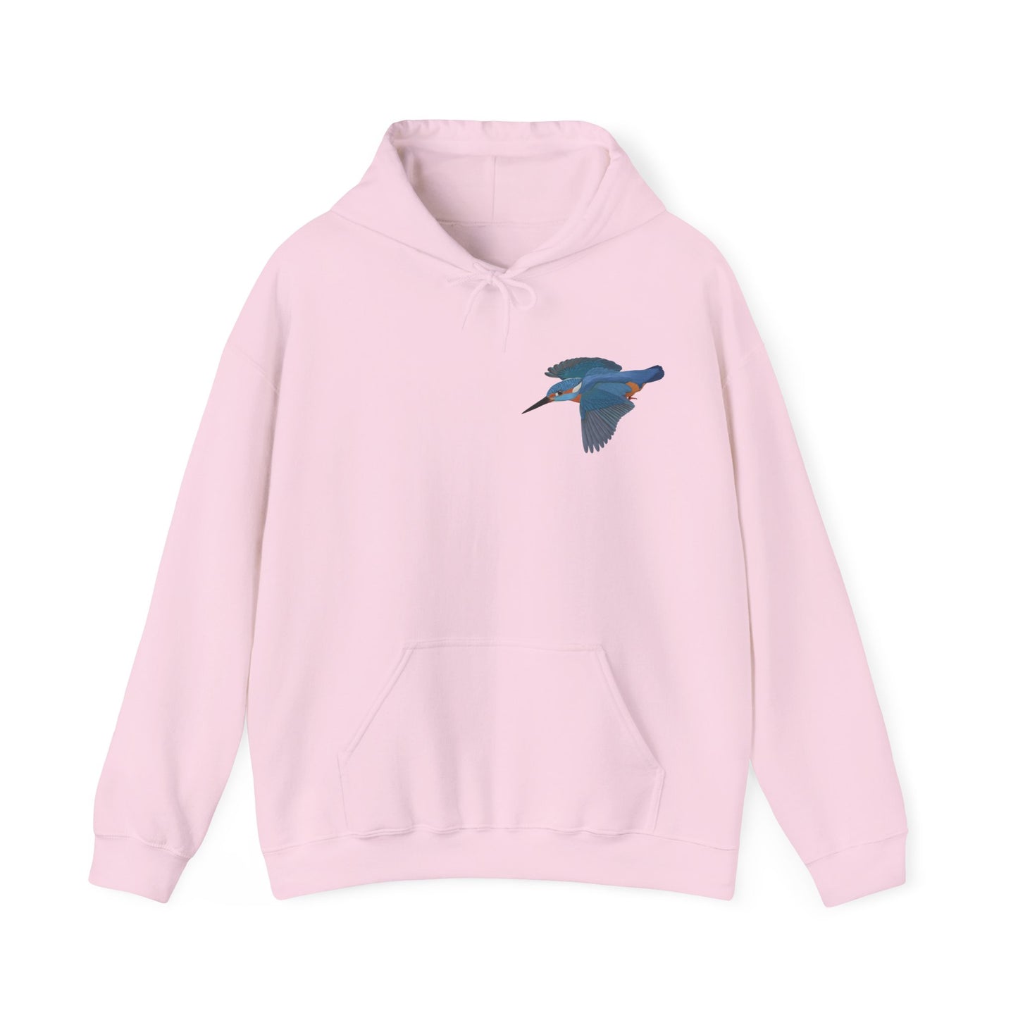 Eisvogel Vogel Hoodie - Kapuzenpullover für Vogelbeobachter & Naturliebhaber mit Vogelmotiv