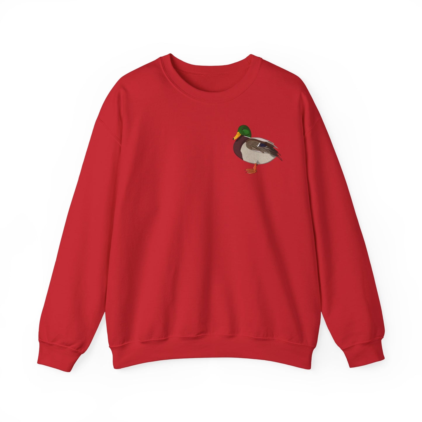 Stockente Vogel Sweatshirt Vogelmotiv in Dark Heather