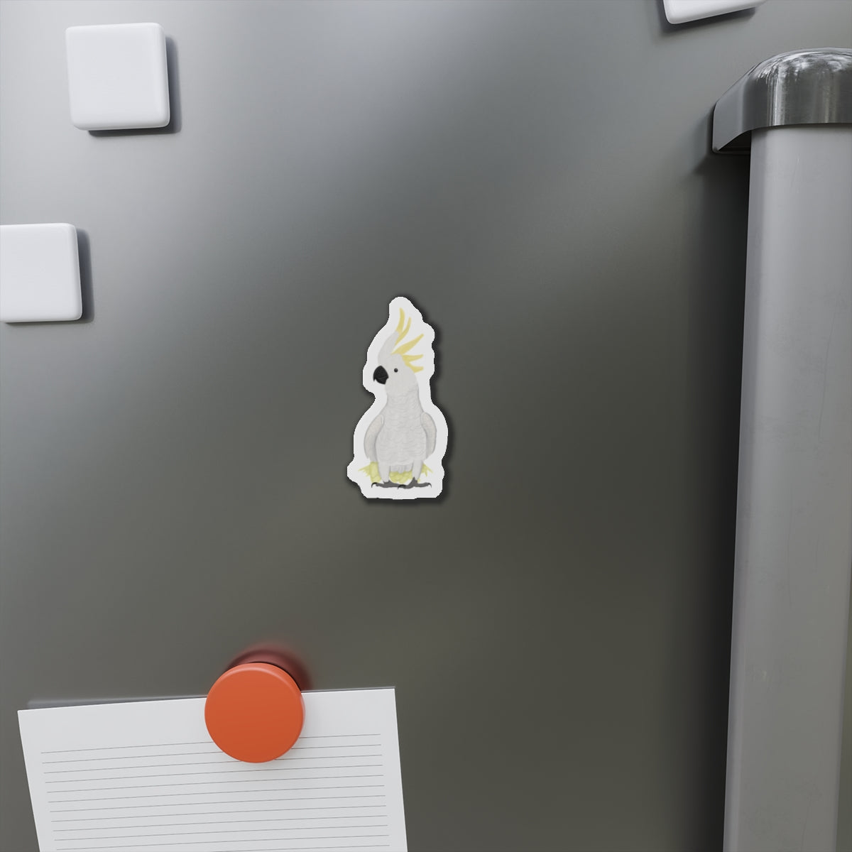 Cockatoo Bird Magnet – Home Decor