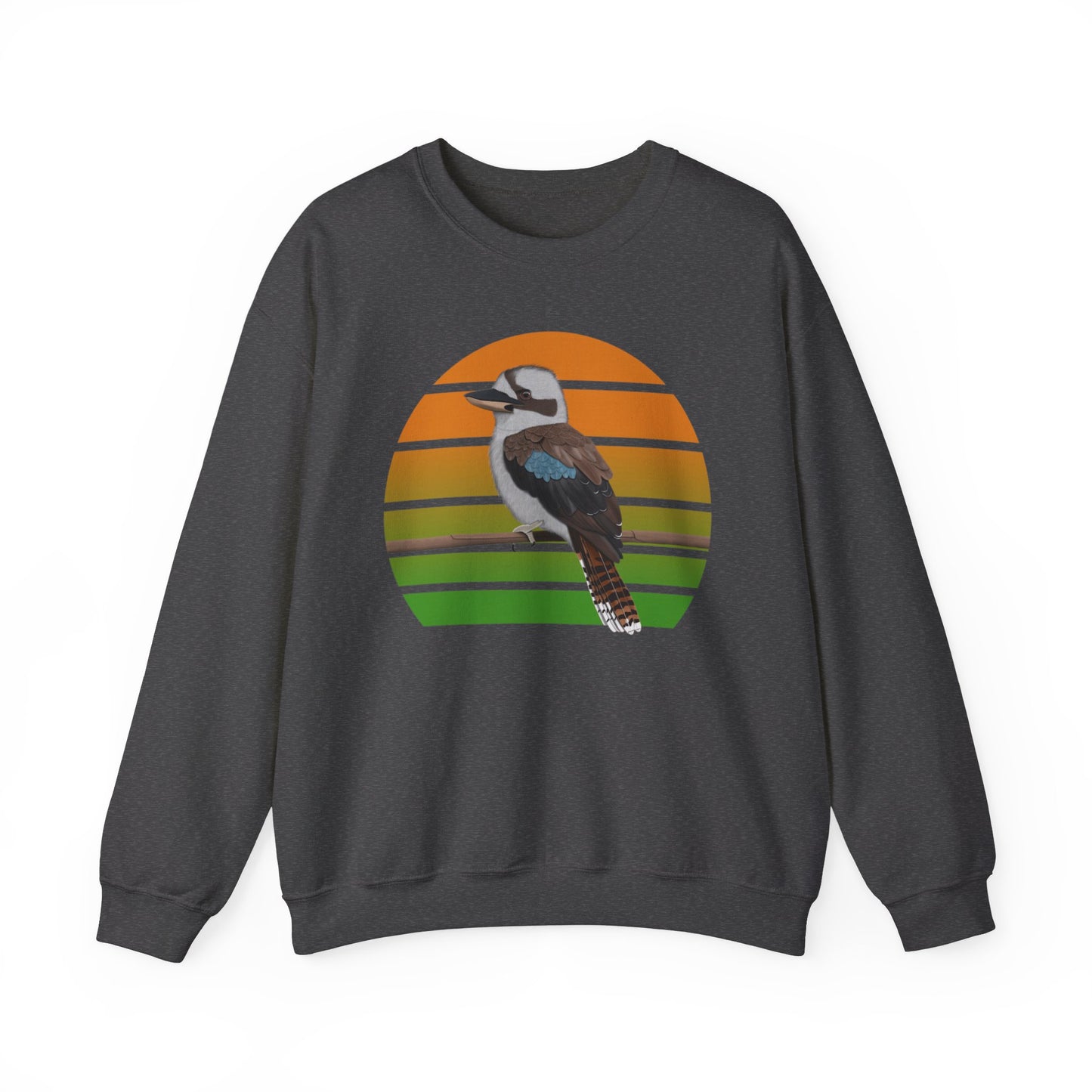 Kookaburra Birdlover Ornithologist Bird Sweatshirt – Crew neck, DTG