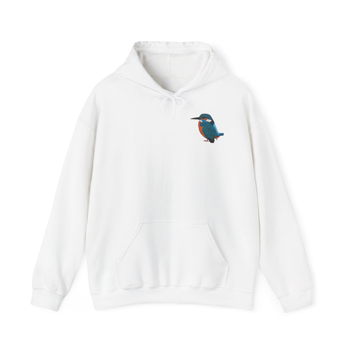 Eisvogel Kapuzenpullover – artistic apparel und casual outerwear Stil