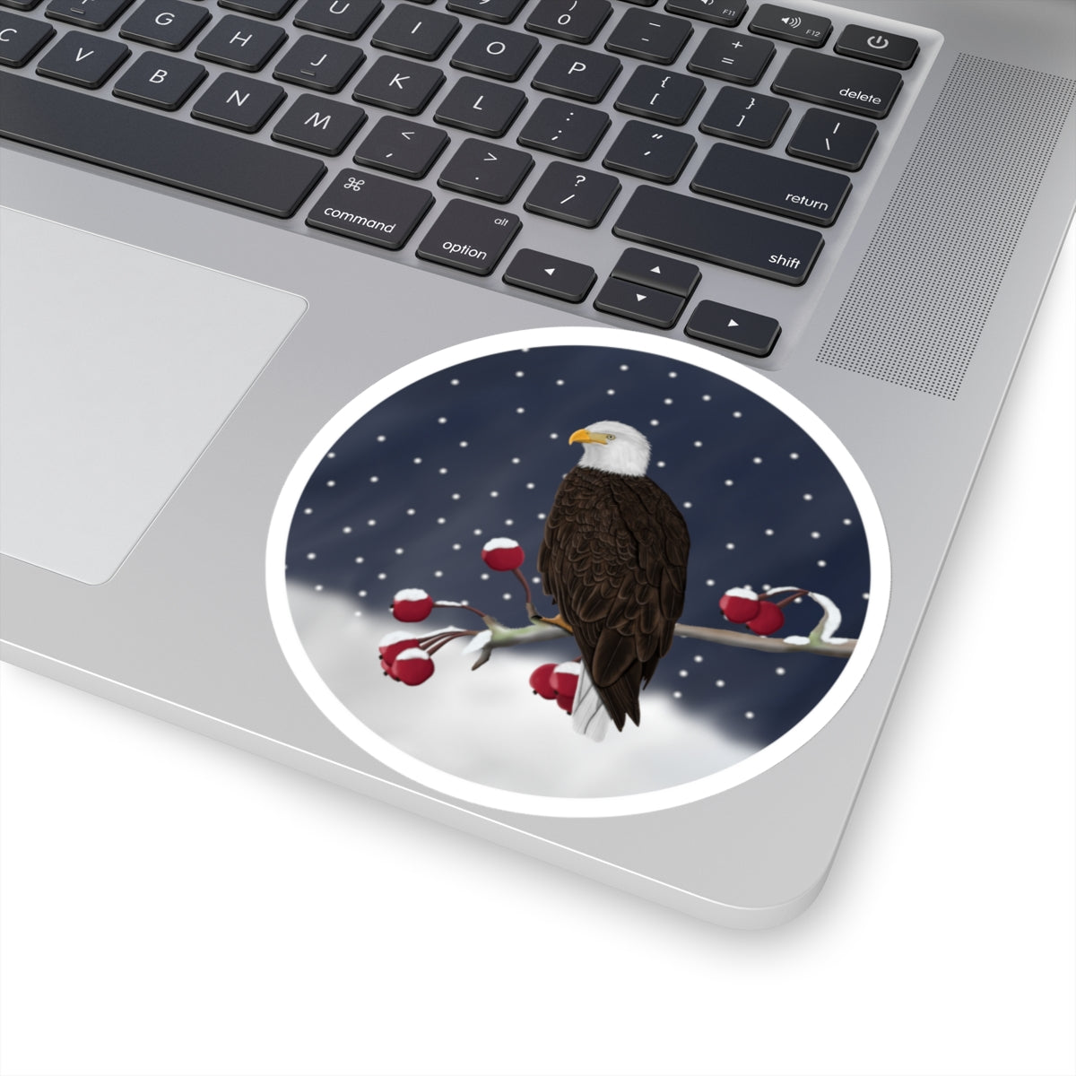 Eagle Paper products – christmas and bird sticker style