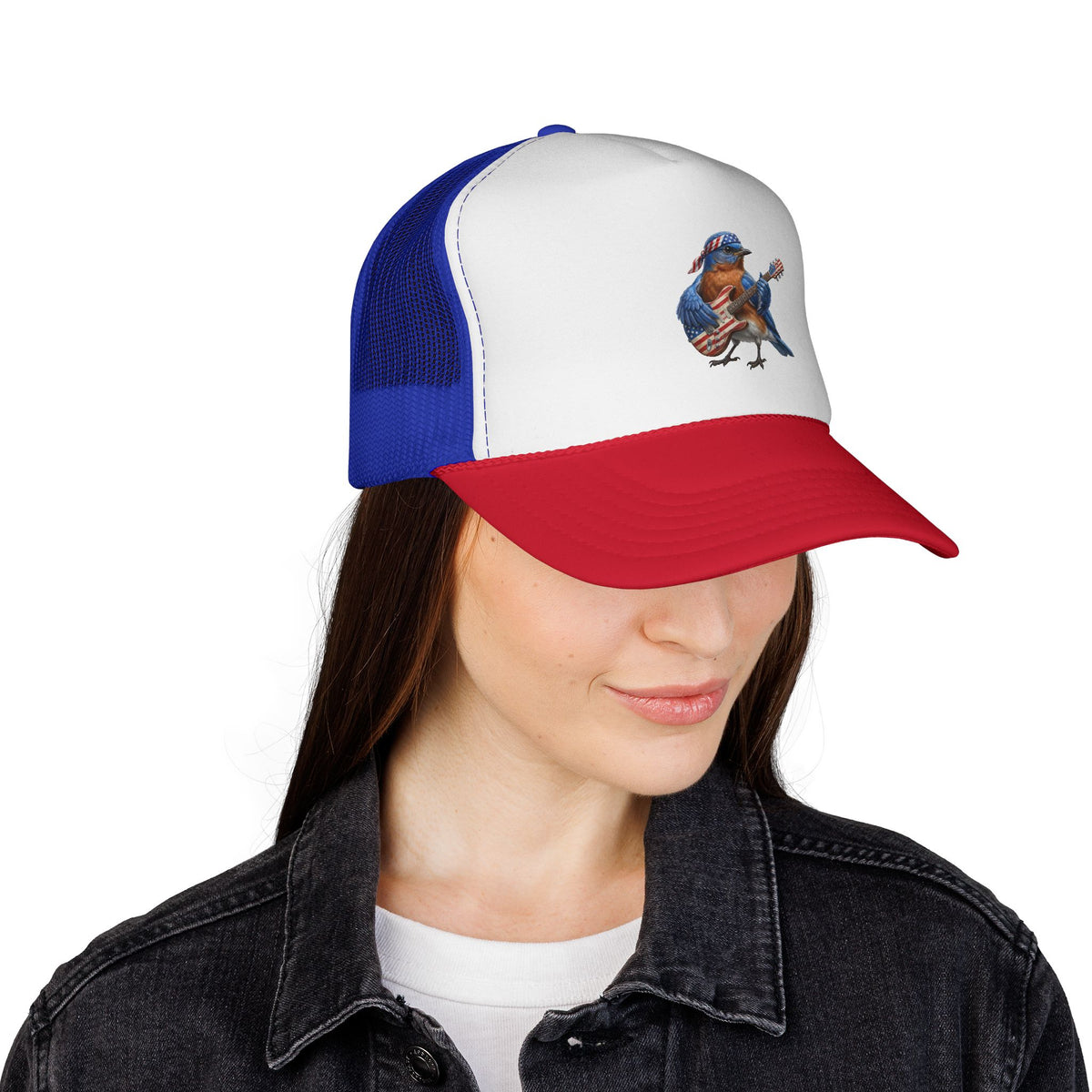 The Bassbird "Deep Groove" Trucker Cap – Bassist Edition - Backyard Birds – animal Hats