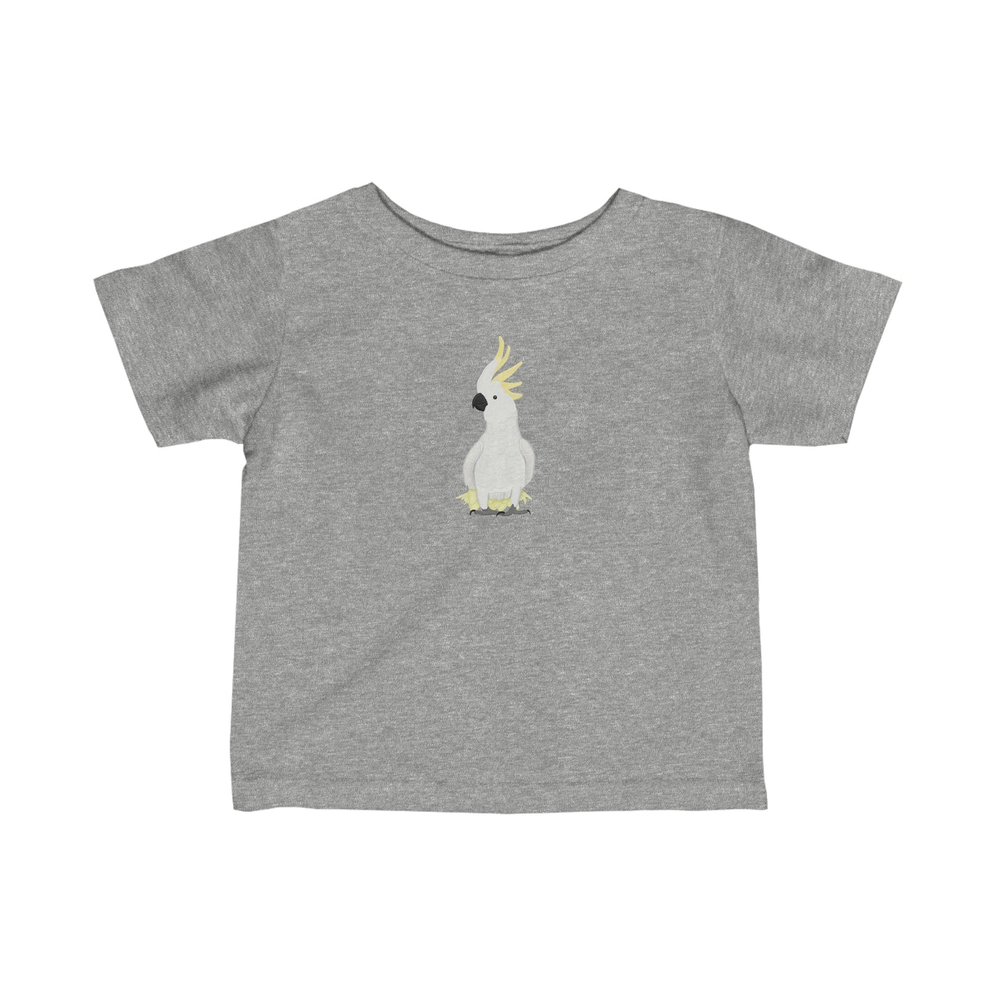 Cockatoo Bird Baby & Toddler Fine Jersey T-Shirt