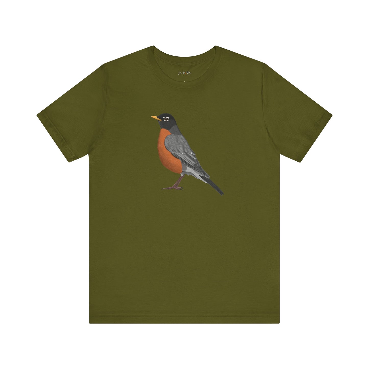 American Robin Birding & Birdwatching Bird T-Shirt