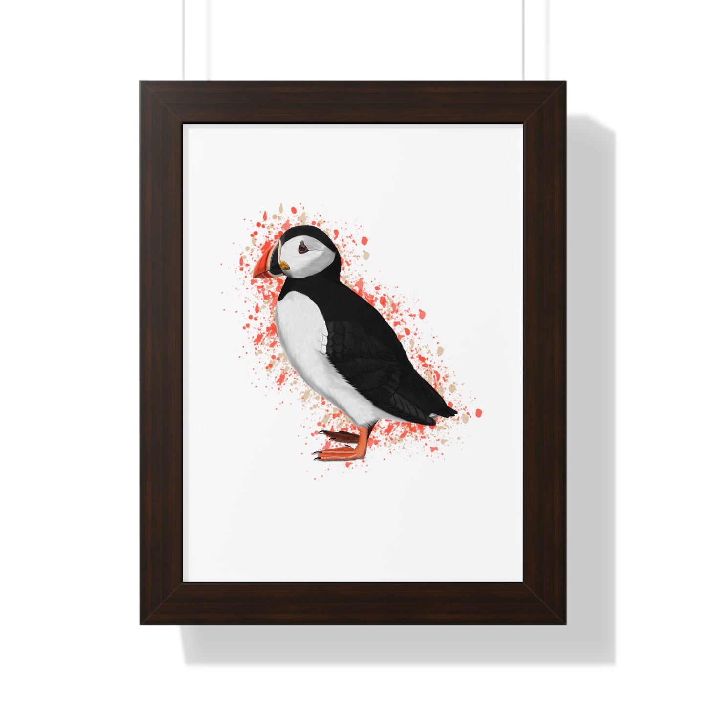 Puffin Framed Poster – Home & Living