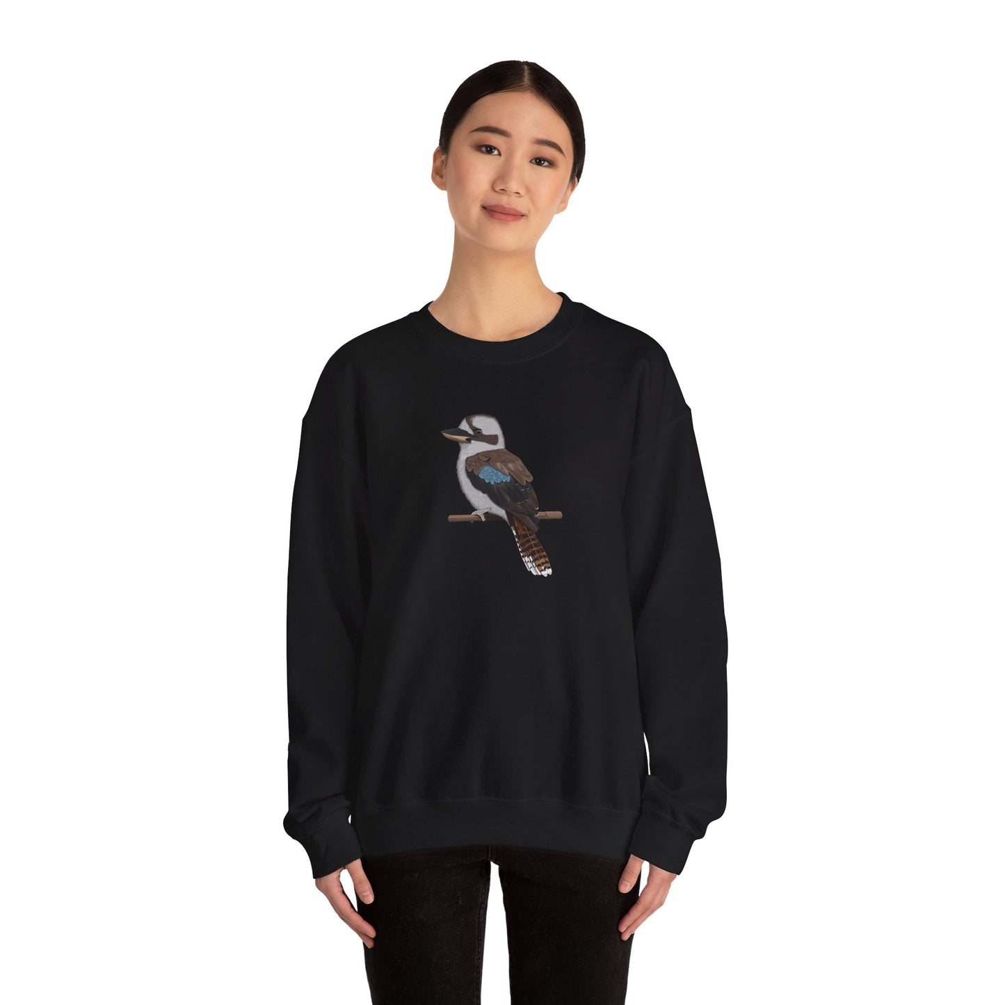 Kookaburra Bird Watcher Biologist Crewneck Sweatshirt