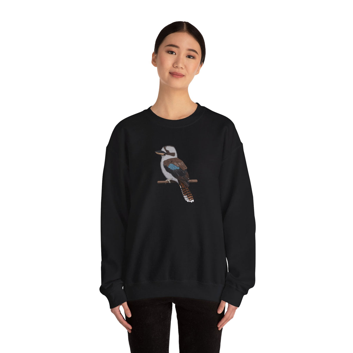 Kookaburra Bird Watcher Biologist Crewneck Sweatshirt