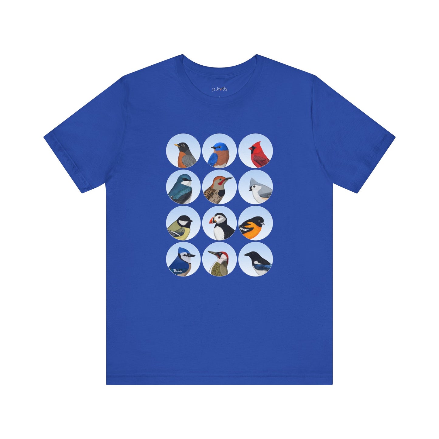Birds T-Shirt Bluebird Cardinal Blue Jay Robin Bird Watcher Bird Lover