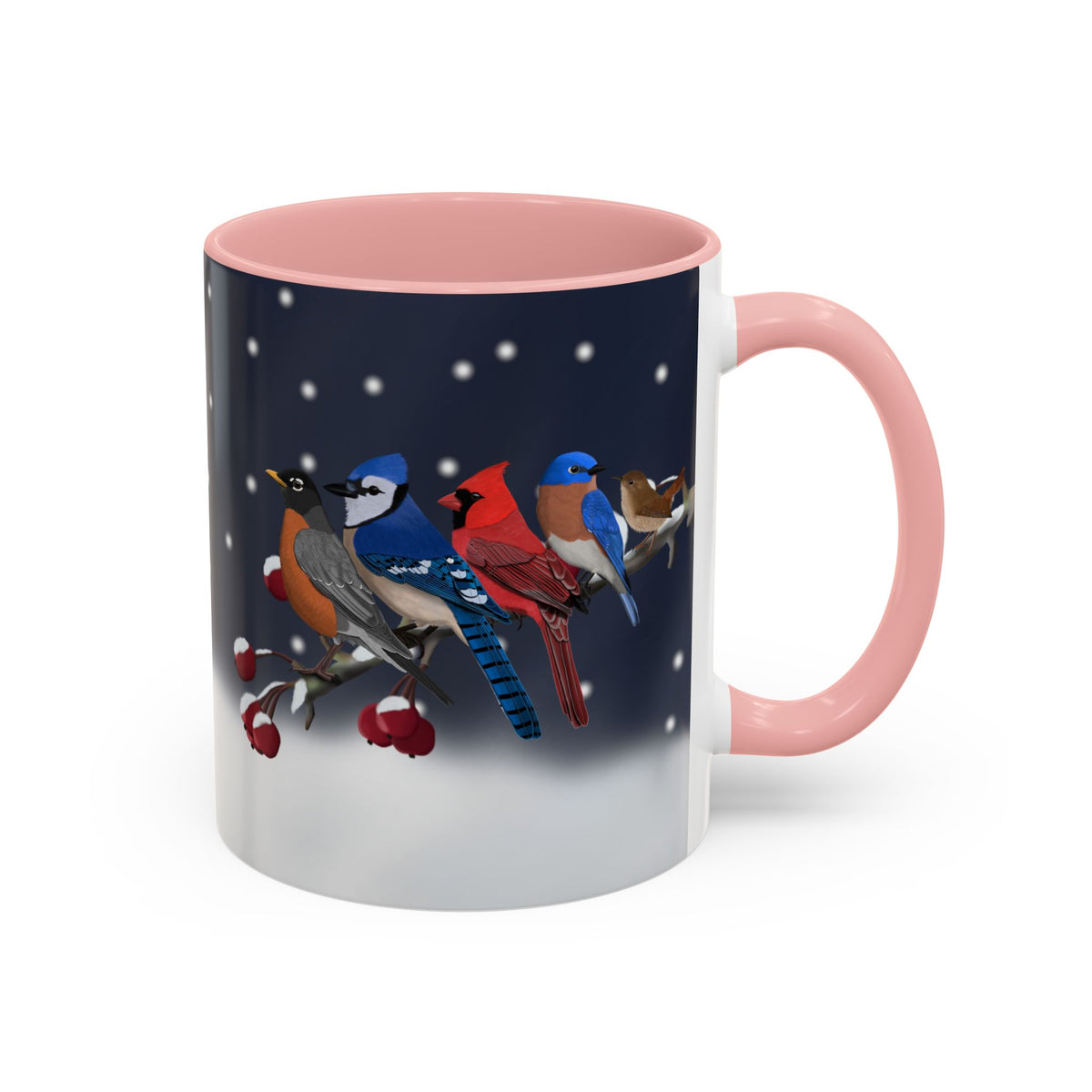 Backyard Birds Coffee Mug | Ceramic Christmas Gift for Bird Lovers