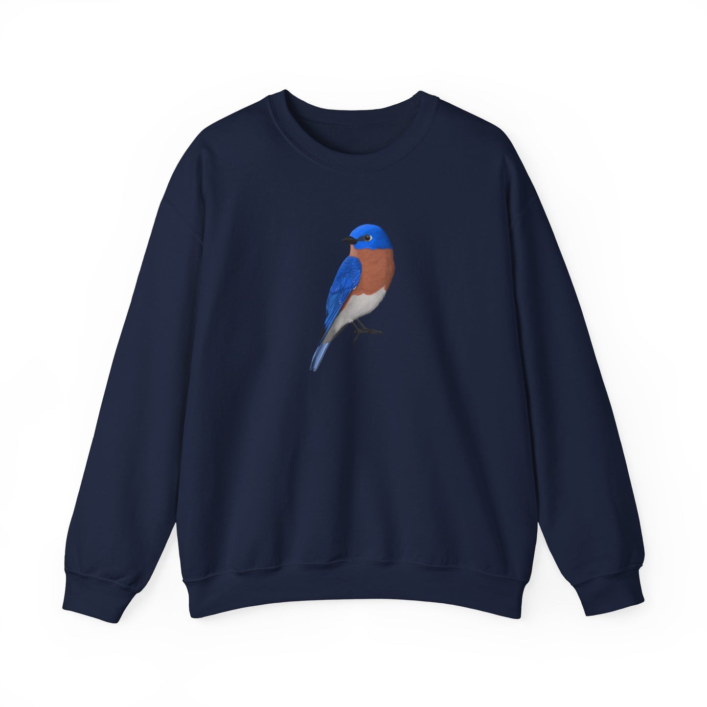 Bluebird Bird Watcher Biologist Crewneck Sweatshirt