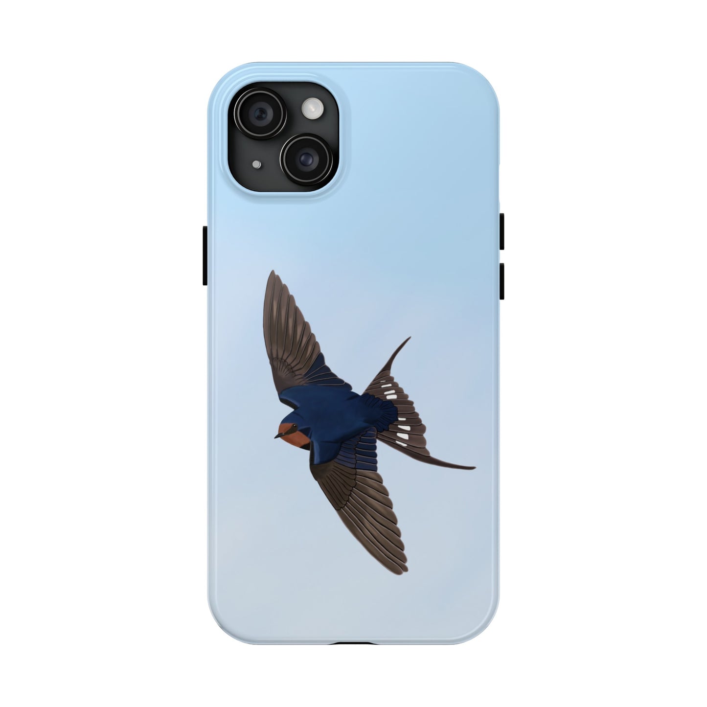 Barn Swallow Bird Art Tough Phone Case