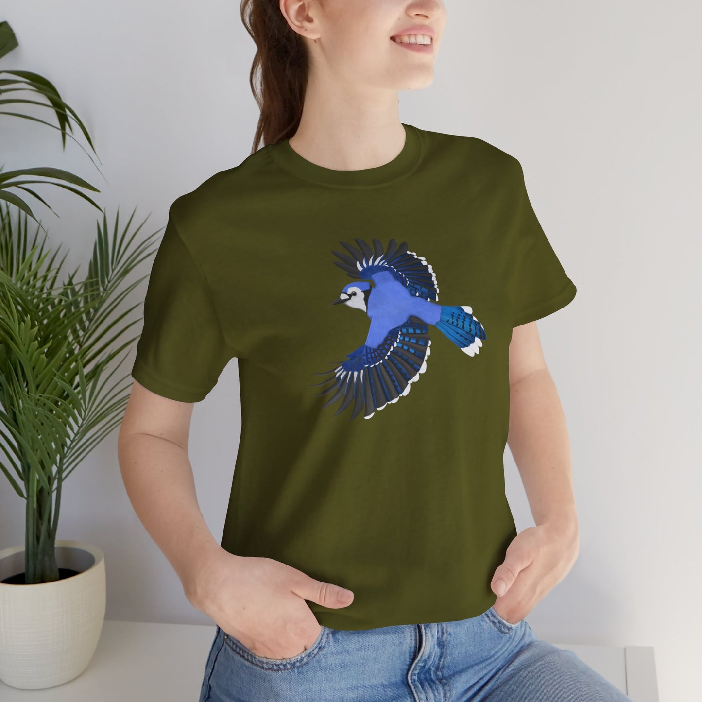 Blue Jay Birdwatcher Biologist Bird T-Shirt