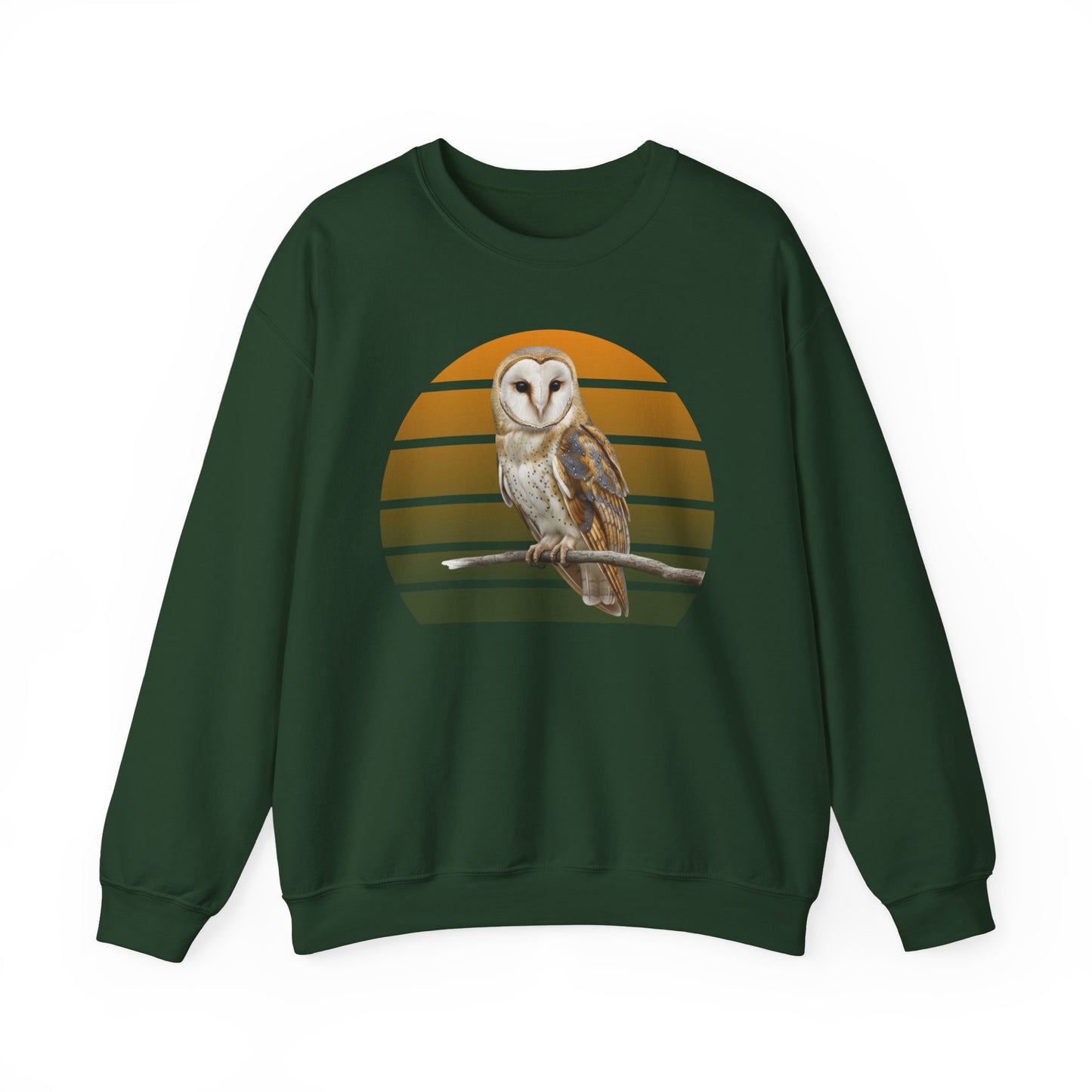 Barn Owl Sweatshirt | Bird Watcher Crewneck | Unisex Songbird Gift for Bird Lovers